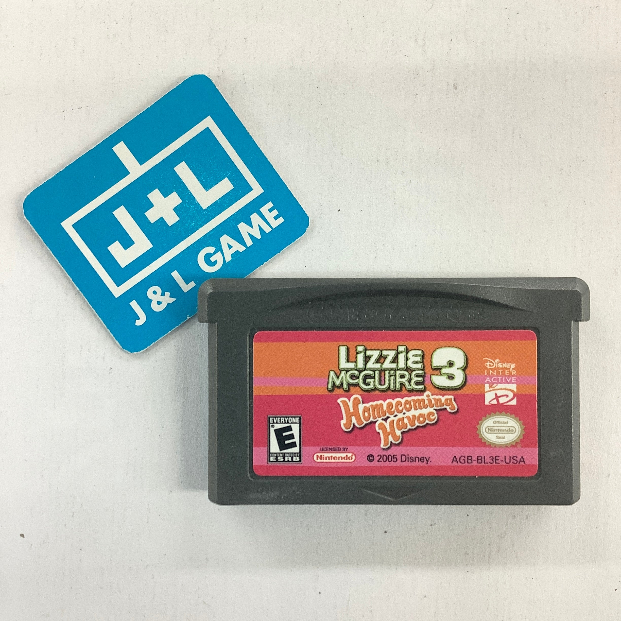 Lizzie McGuire 3: Homecoming Havoc - (GBA) Game Boy Advance [Pre-Owned] Video Games Buena Vista Interactive   