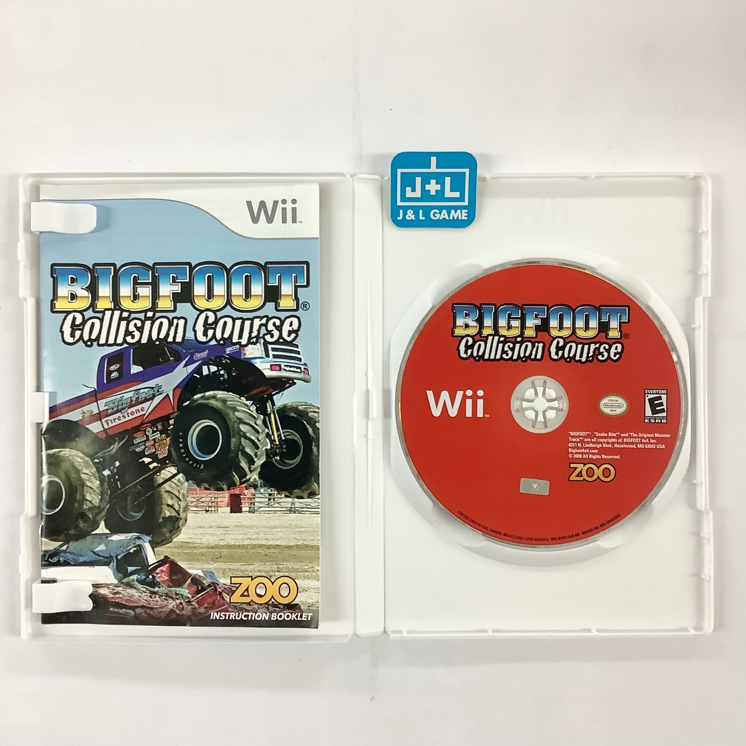 Bigfoot: Collision Course - Nintendo Wii [Pre-Owned] | J&L Game