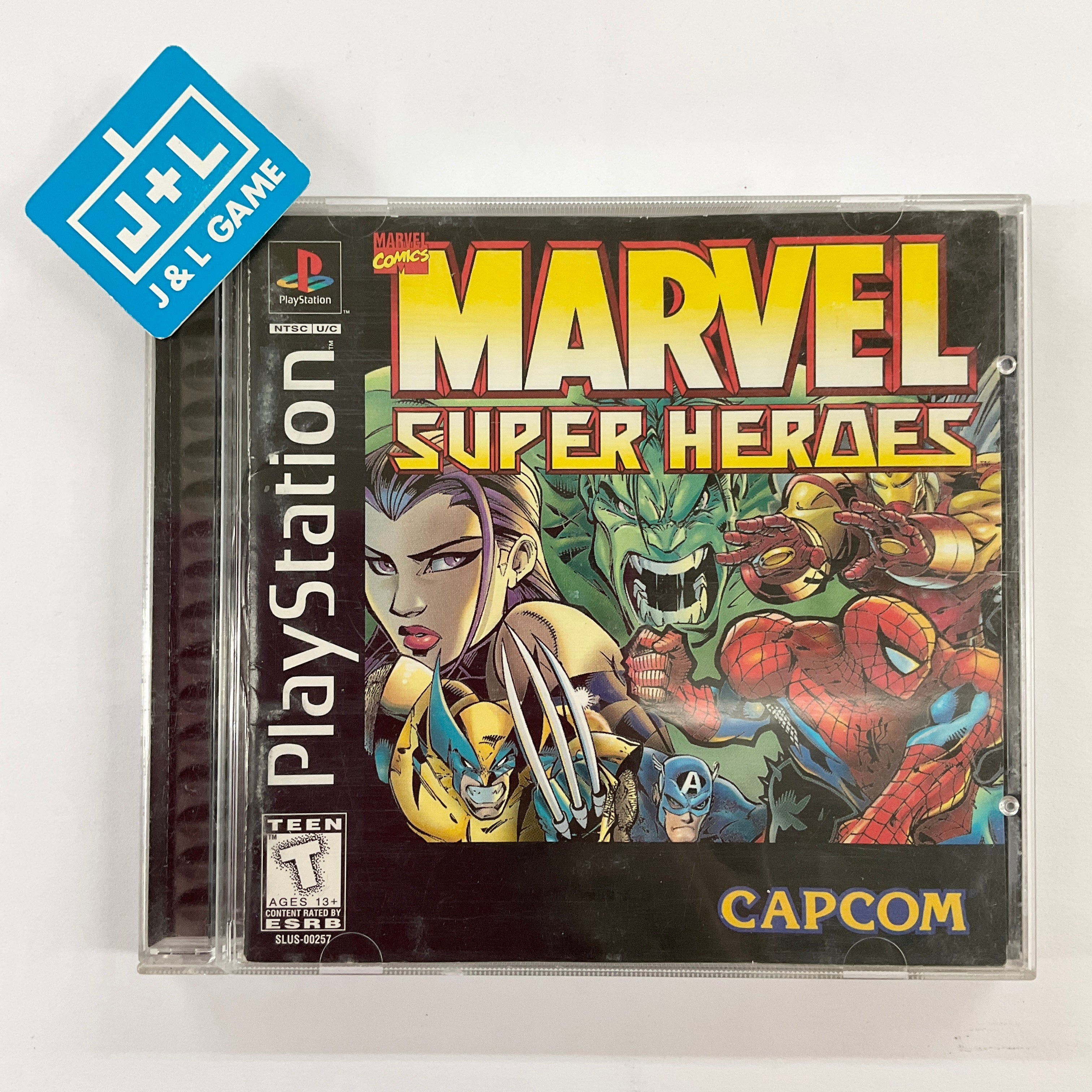 Marvel Super Heroes - (PS1) PlayStation 1 [Pre-Owned] Video Games Capcom   