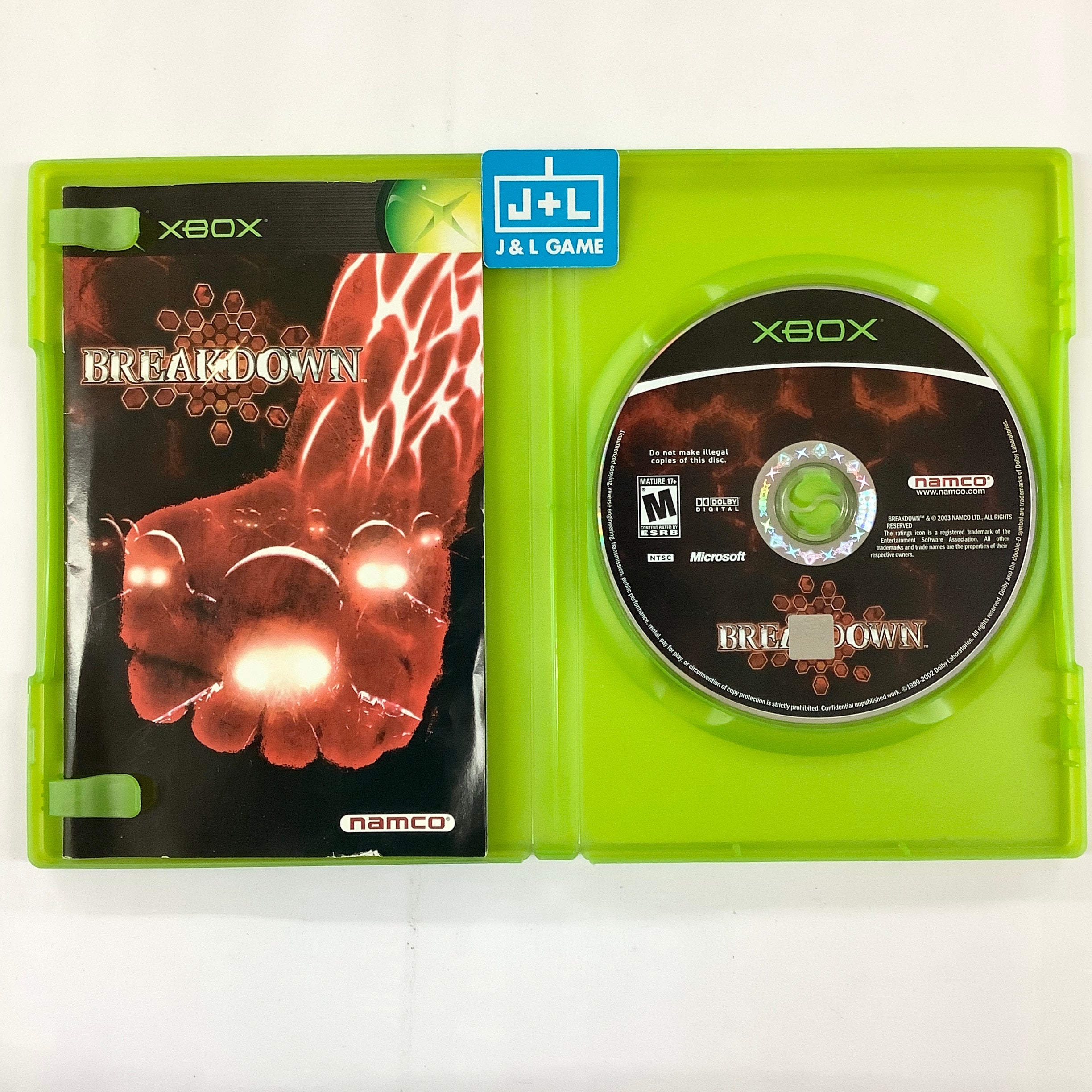 Breakdown - (XB) Xbox [Pre-Owned] Video Games Namco   