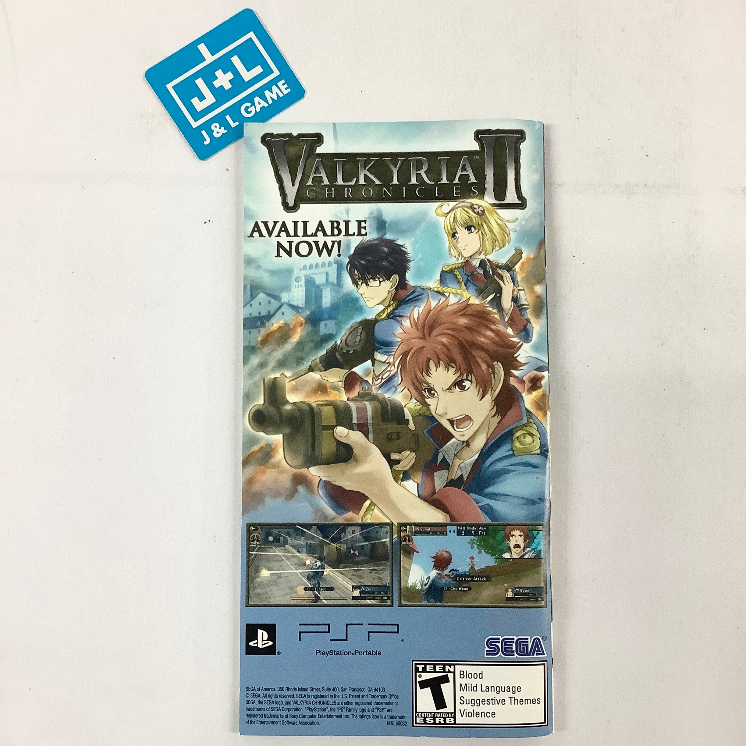 Phantasy Star Portable 2 - Sony PSP [Pre-Owned] Video Games SEGA   