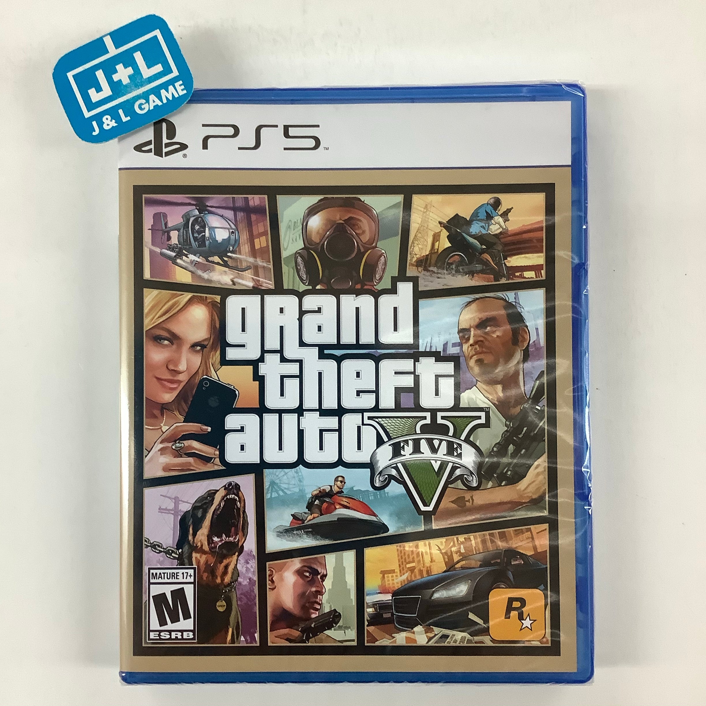 Grand Theft Auto V - (PS5) PlayStation 5 Video Games Rockstar Games   