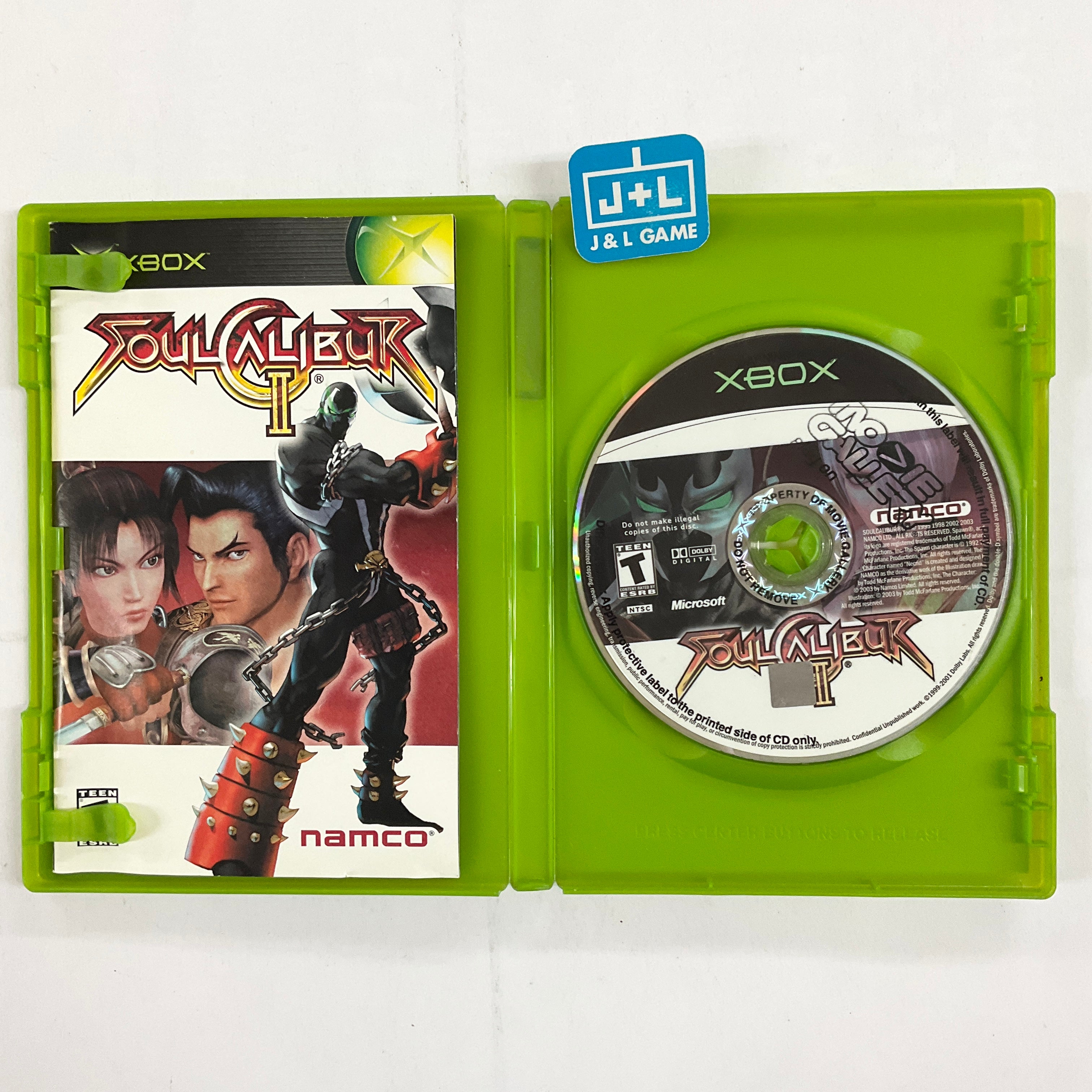 Soul Calibur II - (XB) Xbox [Pre-Owned] Video Games Namco   