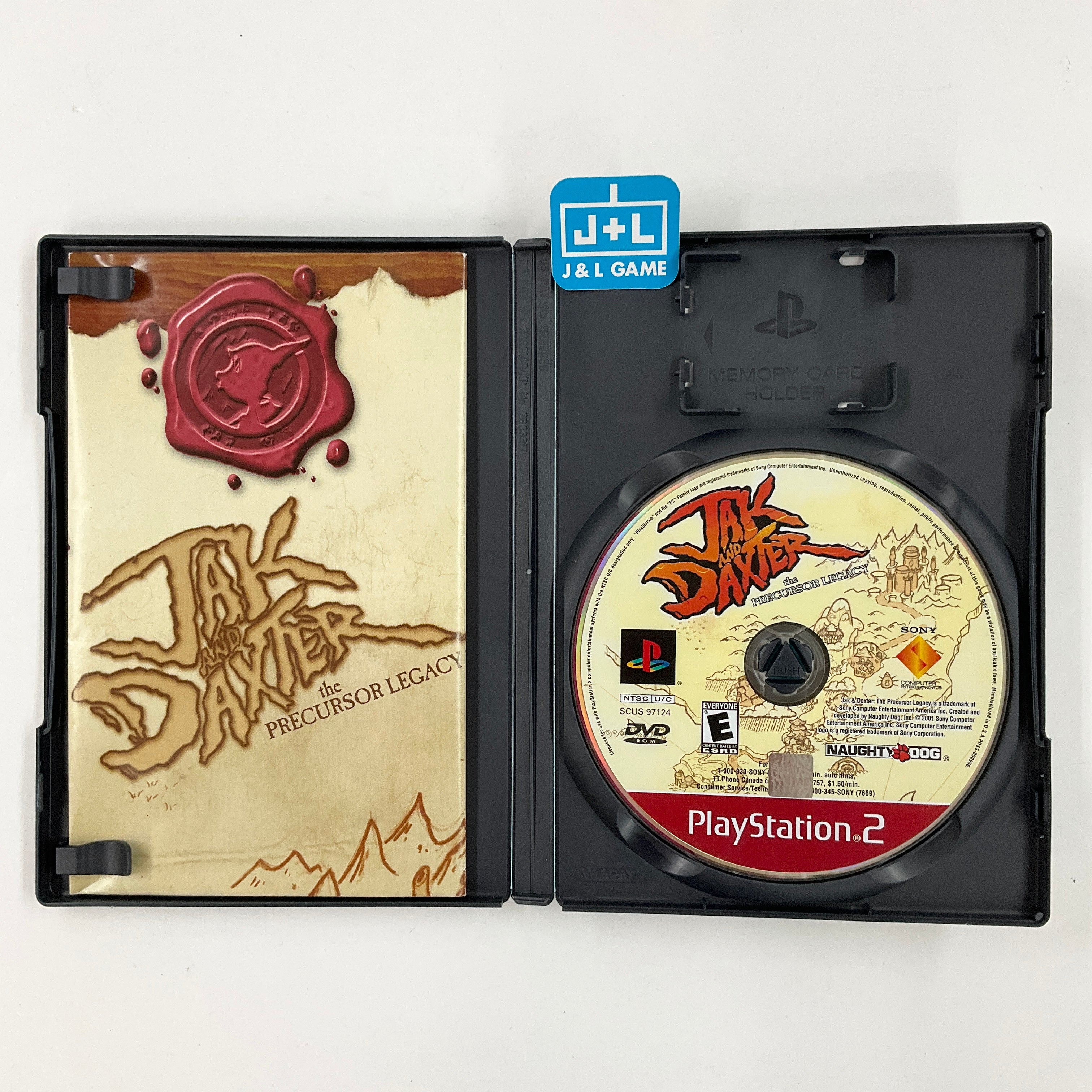 Jak and Daxter: The Precursor Legacy (Greatest Hits) - (PS2) PlayStation 2 [Pre-Owned] Video Games SCEA   
