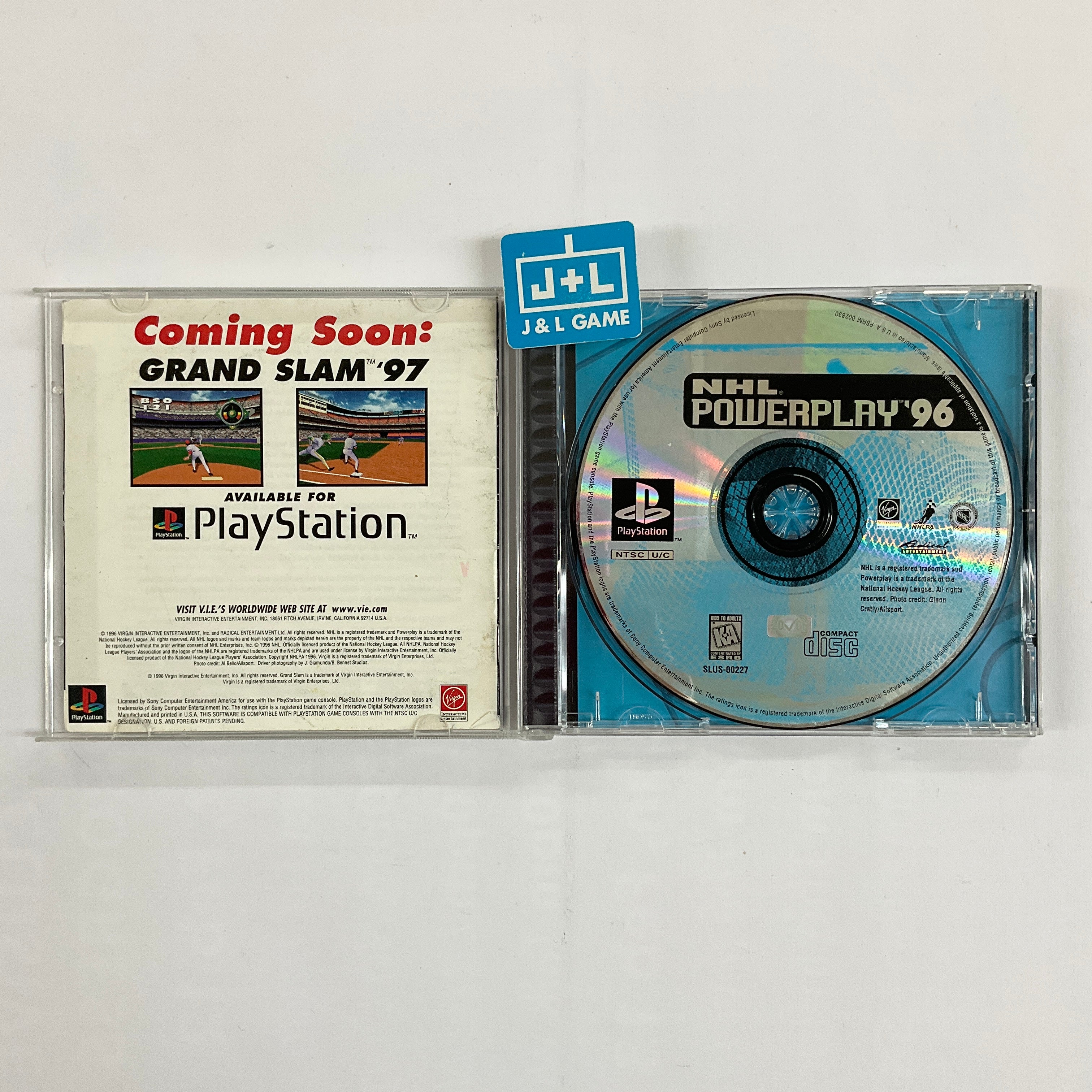 NHL Powerplay '96 - (PS1) PlayStation 1 [Pre-Owned] Video Games Virgin Interactive   