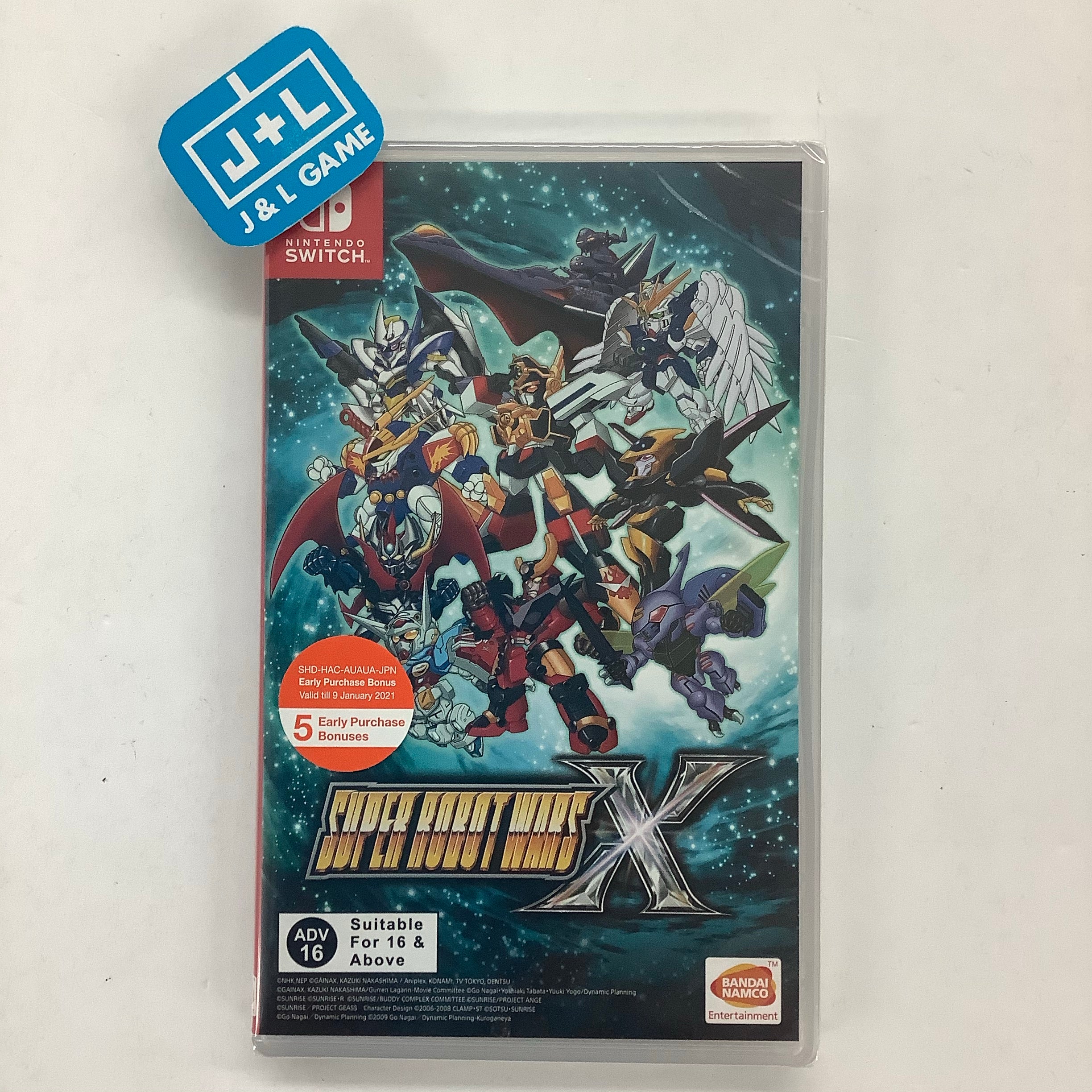 Super Robot Wars X - (NSW) Nintendo Switch (Japanese Import) Video Games Bandai Namco Games   