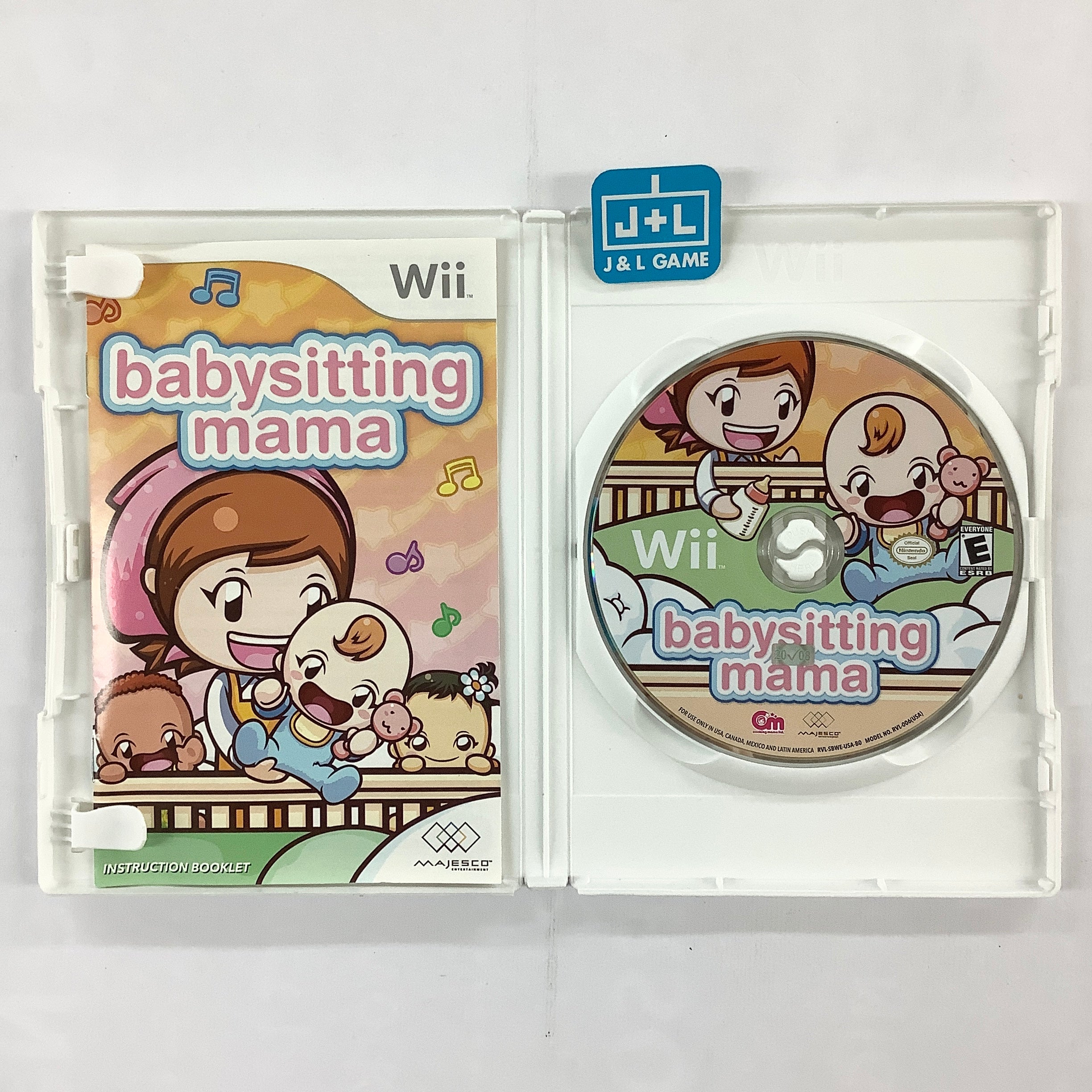 Babysitting Mama (Game Only) - Nintendo Wii [Pre-Owned] Video Games Majesco   