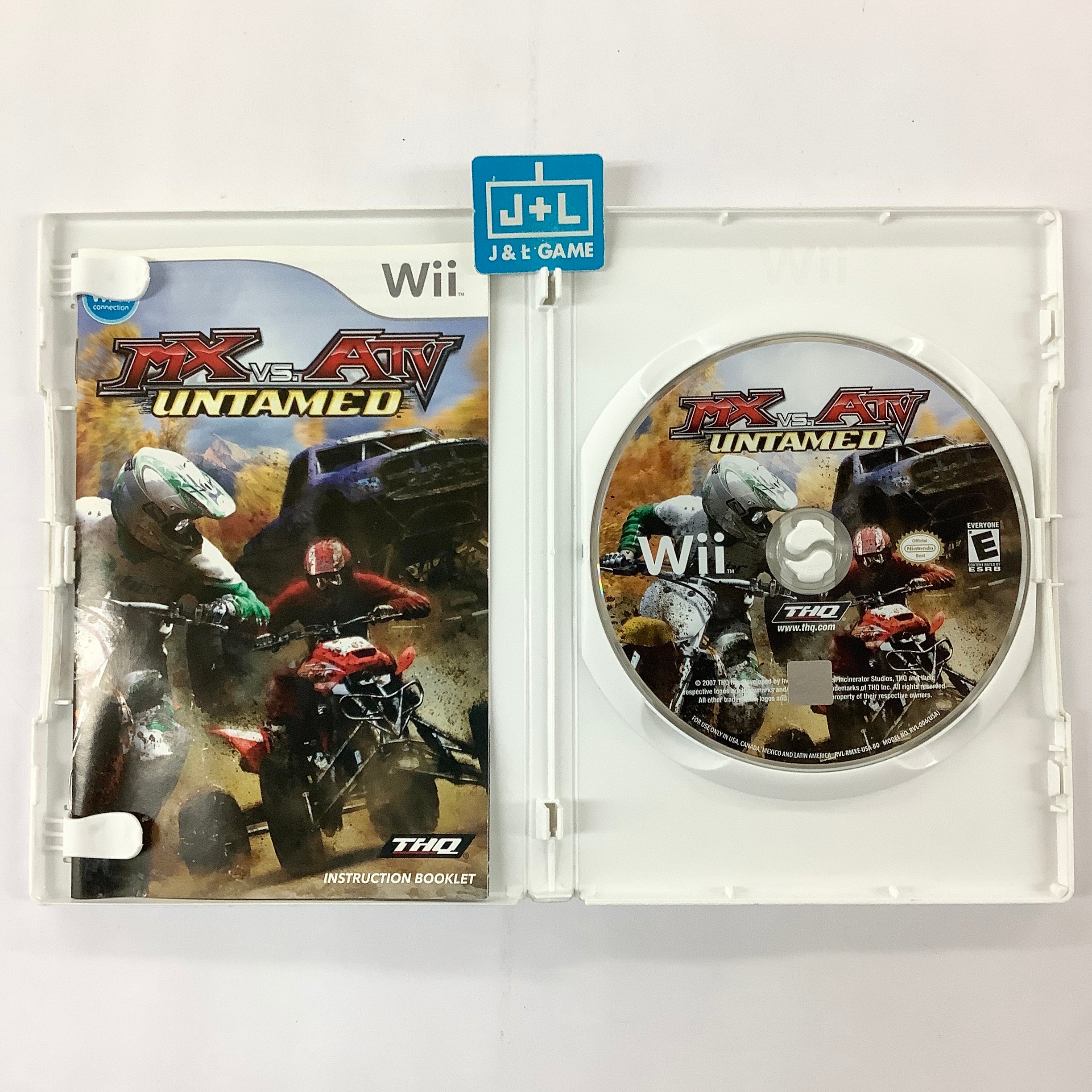 MX vs. ATV Untamed - Nintendo Wii [Pre-Owned] Video Games THQ   
