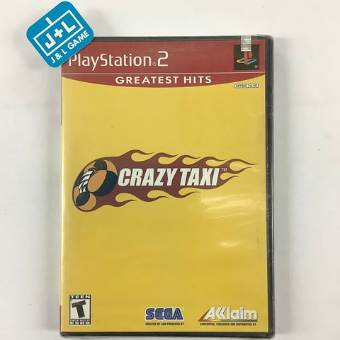 Crazy Taxi (Greatest Hits) - (PS2) PlayStation 2 Video Games Acclaim   