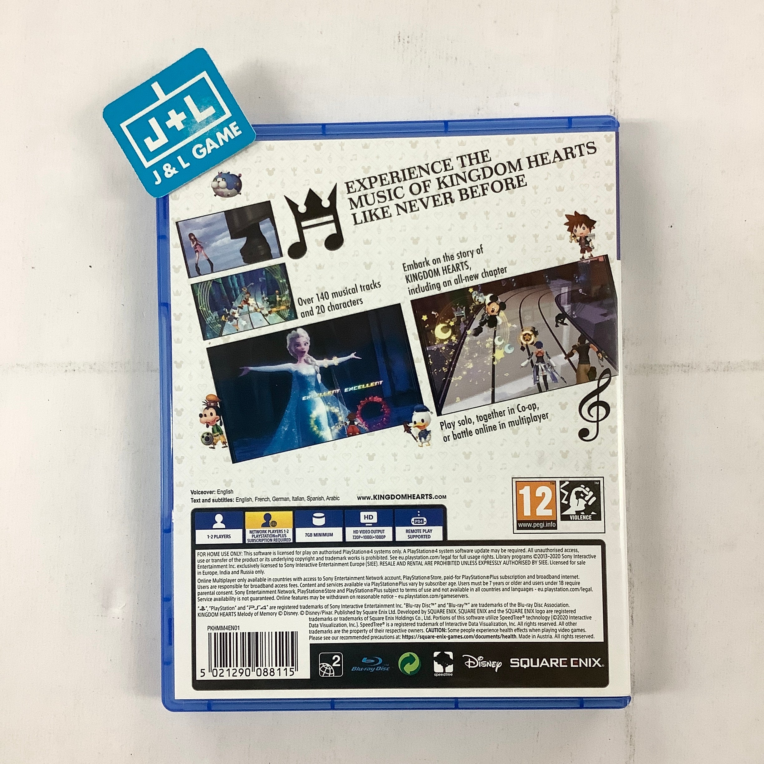Kingdom Hearts: Melody Of Memory - (PS4) Playstation 4 [Pre-Owned] (European Import) Video Games Square Enix   