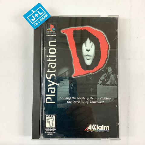 D (Long Box) - (PS1) PlayStation 1 [Pre-Owned] Video Games Acclaim   