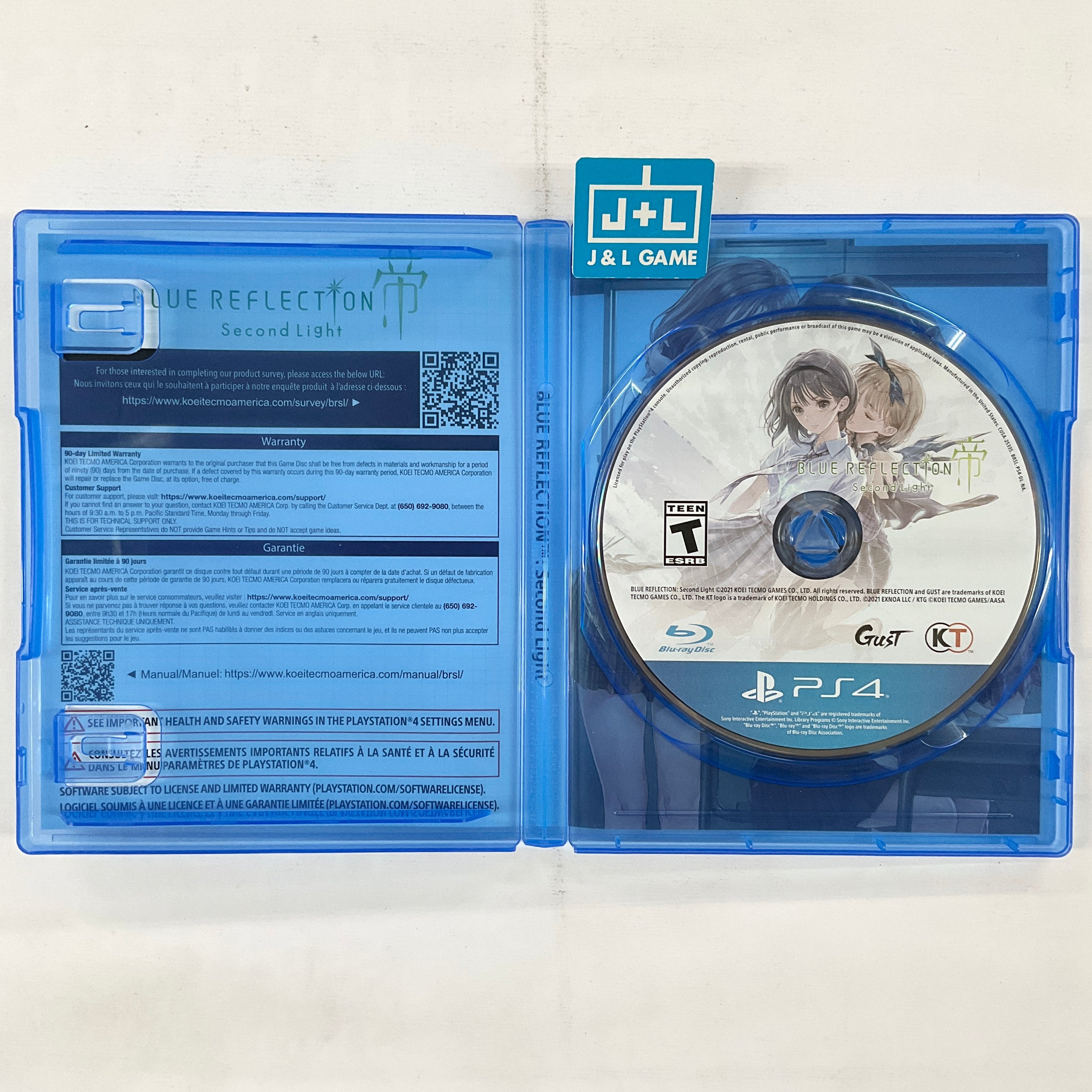Blue Reflection: Second Light - (PS4) PlayStation 4 [UNBOXING] Video Games KT   