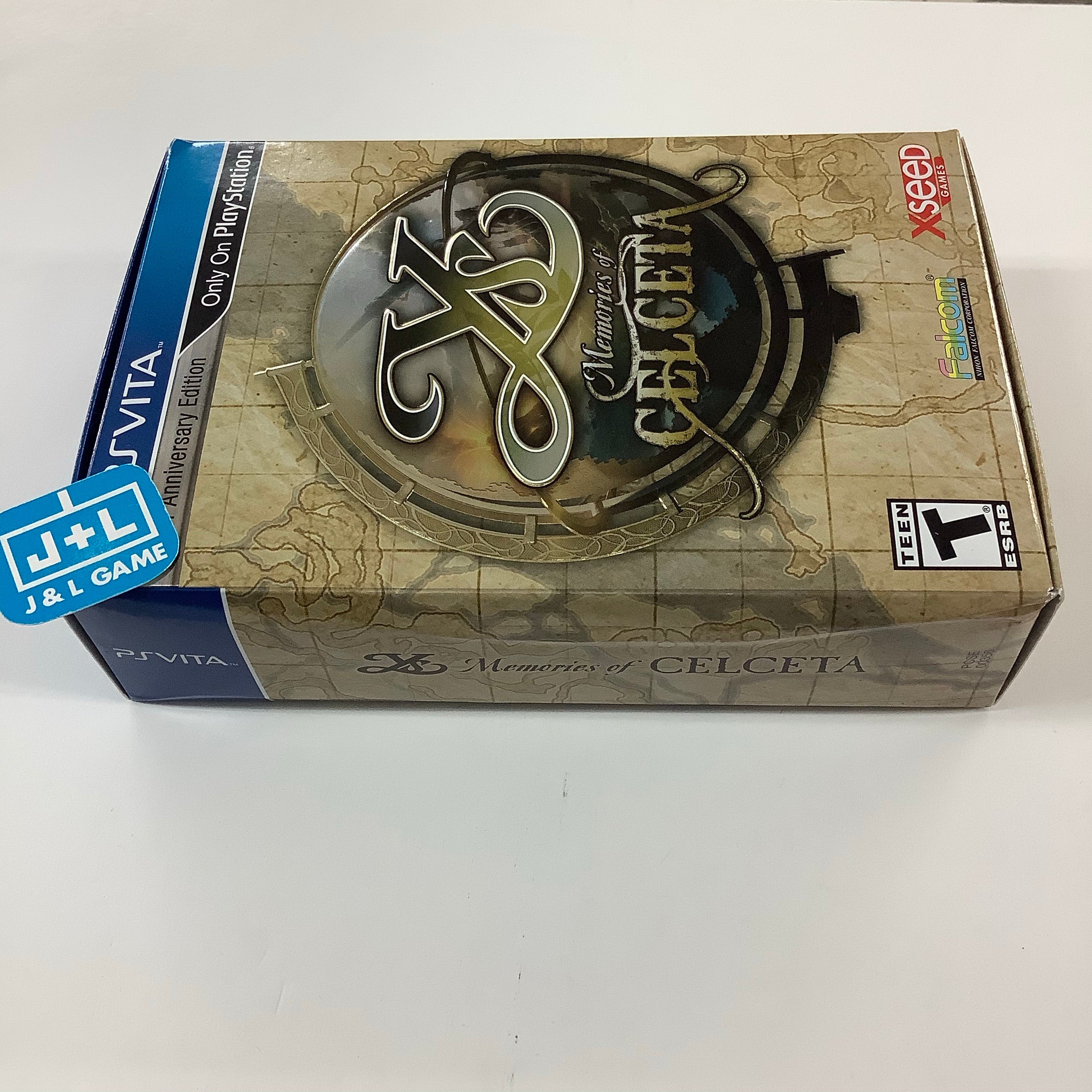 Ys: Memories of Celceta (Silver Anniversary Edition) - (PSV) PlayStation Vita [Pre-Owned] Video Games XSEED Games   
