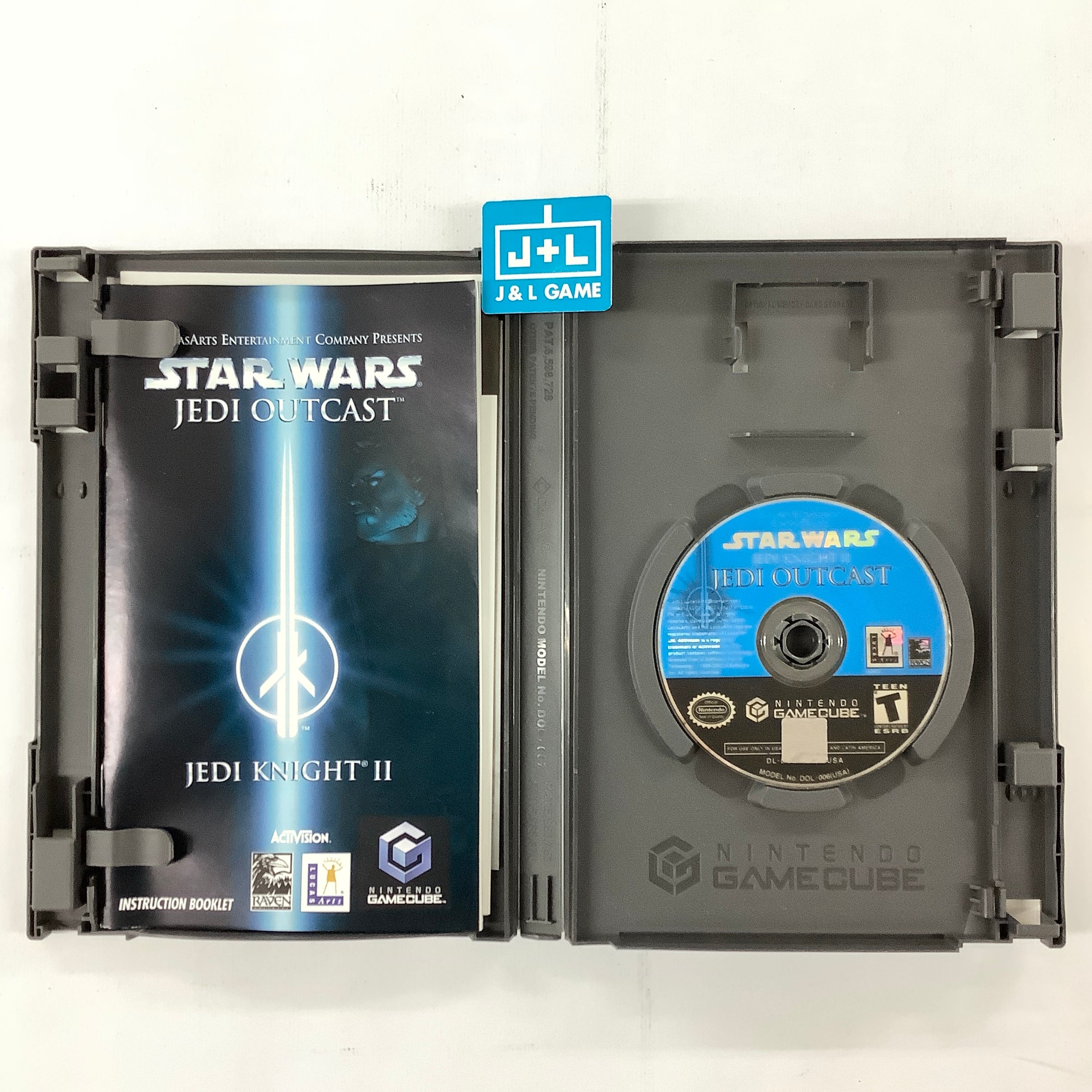 Star Wars Jedi Knight II: Jedi Outcast - (GC) GameCube [Pre-Owned] Video Games LucasArts   