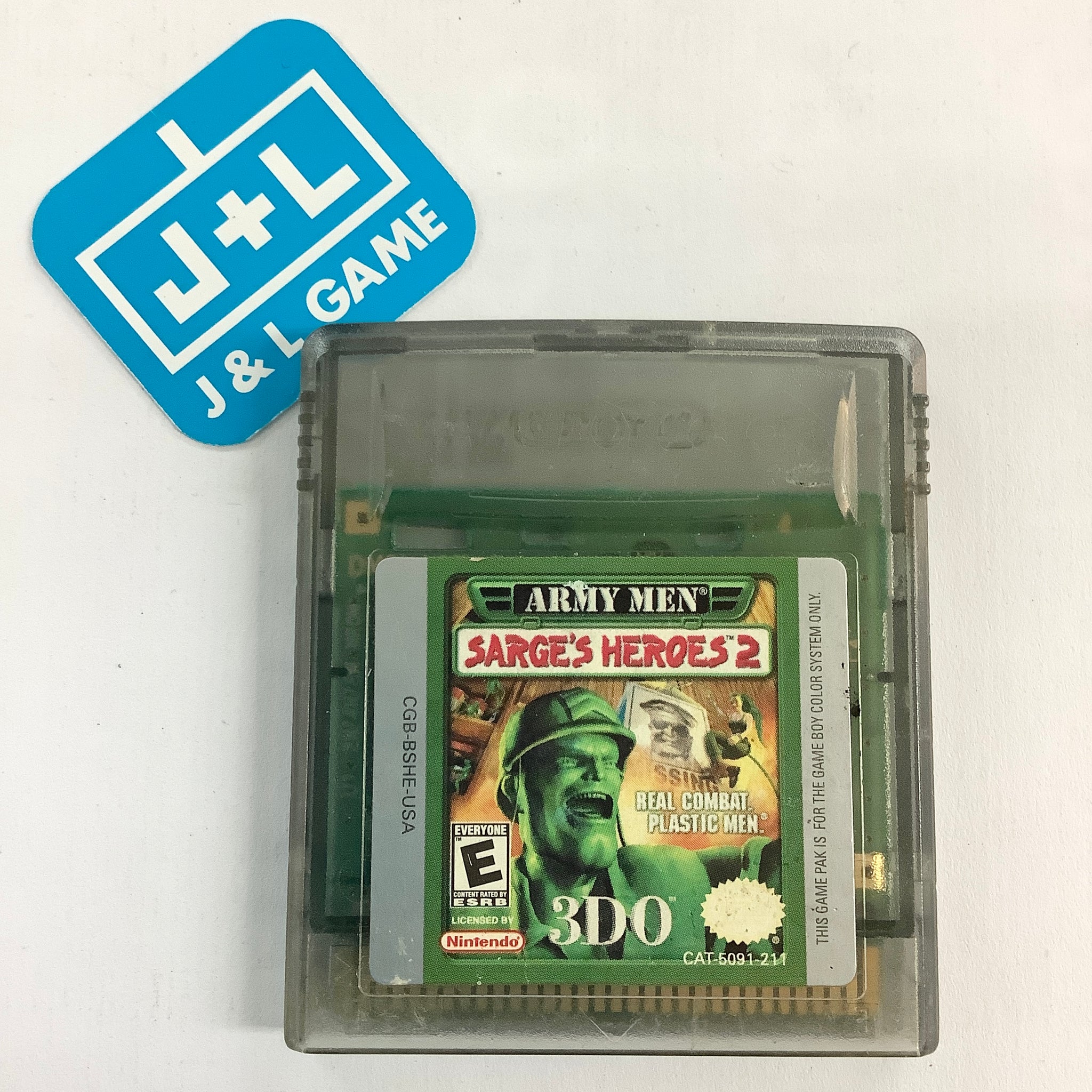Army Men: Sarge's Heroes 2 - (GBC) Game Boy Color [Pre-Owned] Video Games 3DO   