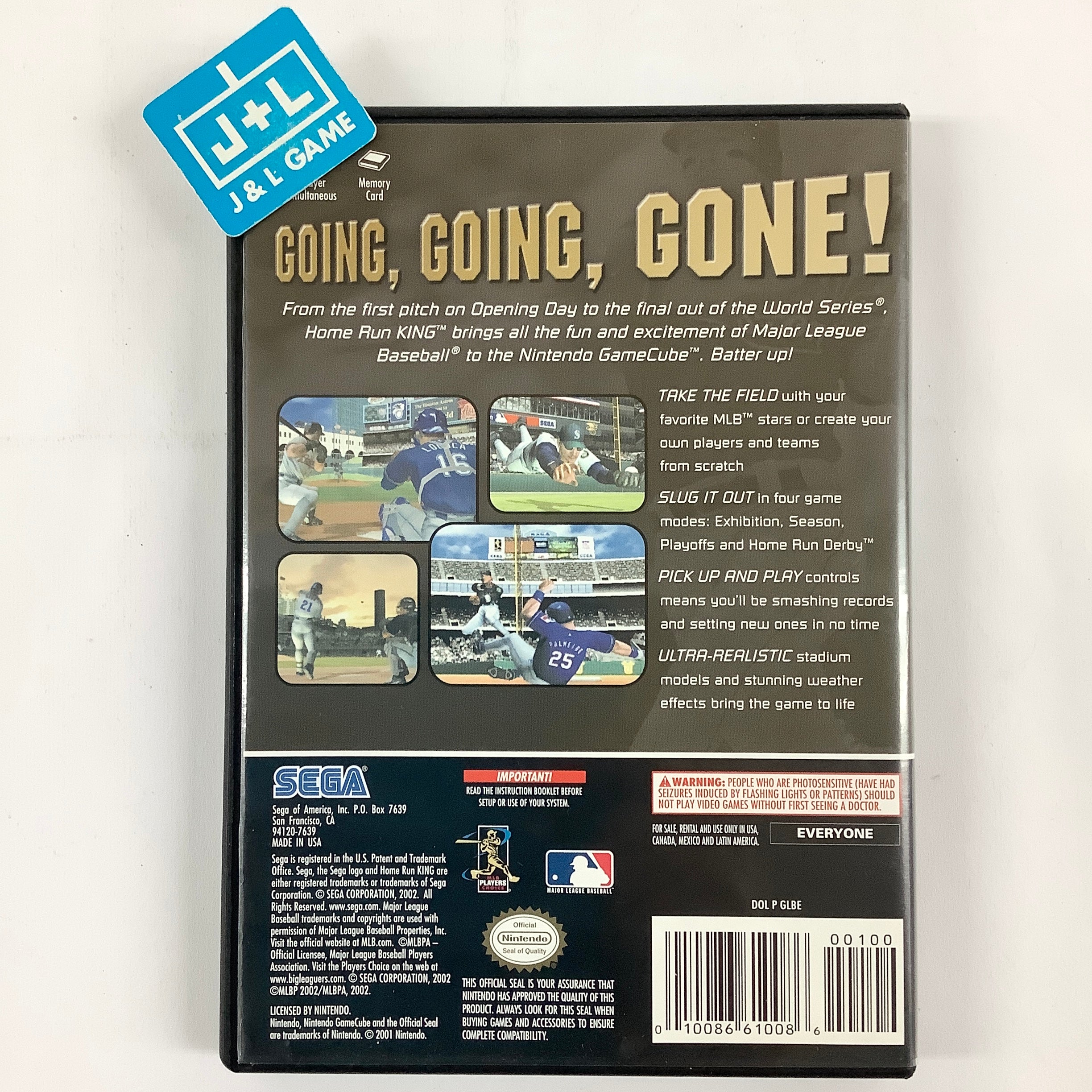 Home Run King - (GC) GameCube [Pre-Owned] Video Games Sega   