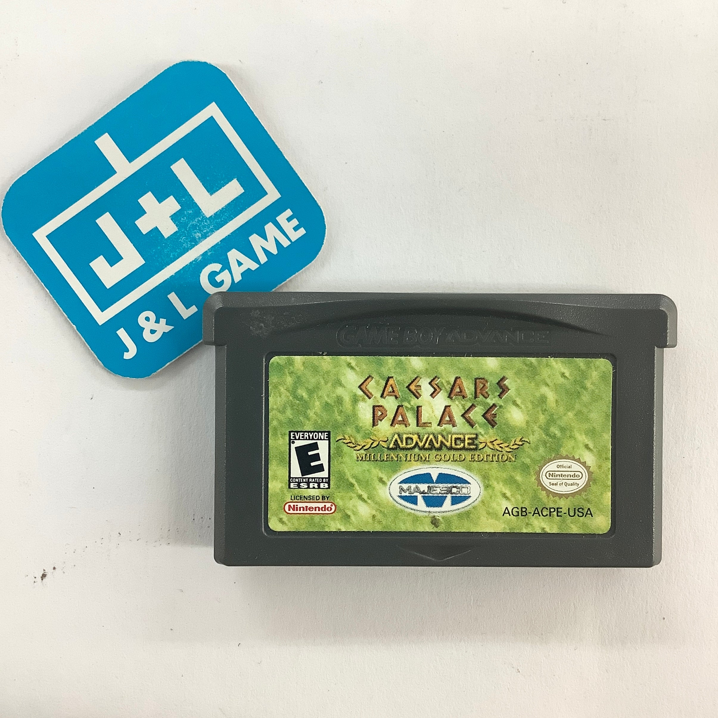 Caesars Palace Advance: Millenium Gold Edition - (GBA) Game Boy Advance [Pre-Owned] Video Games Majesco   