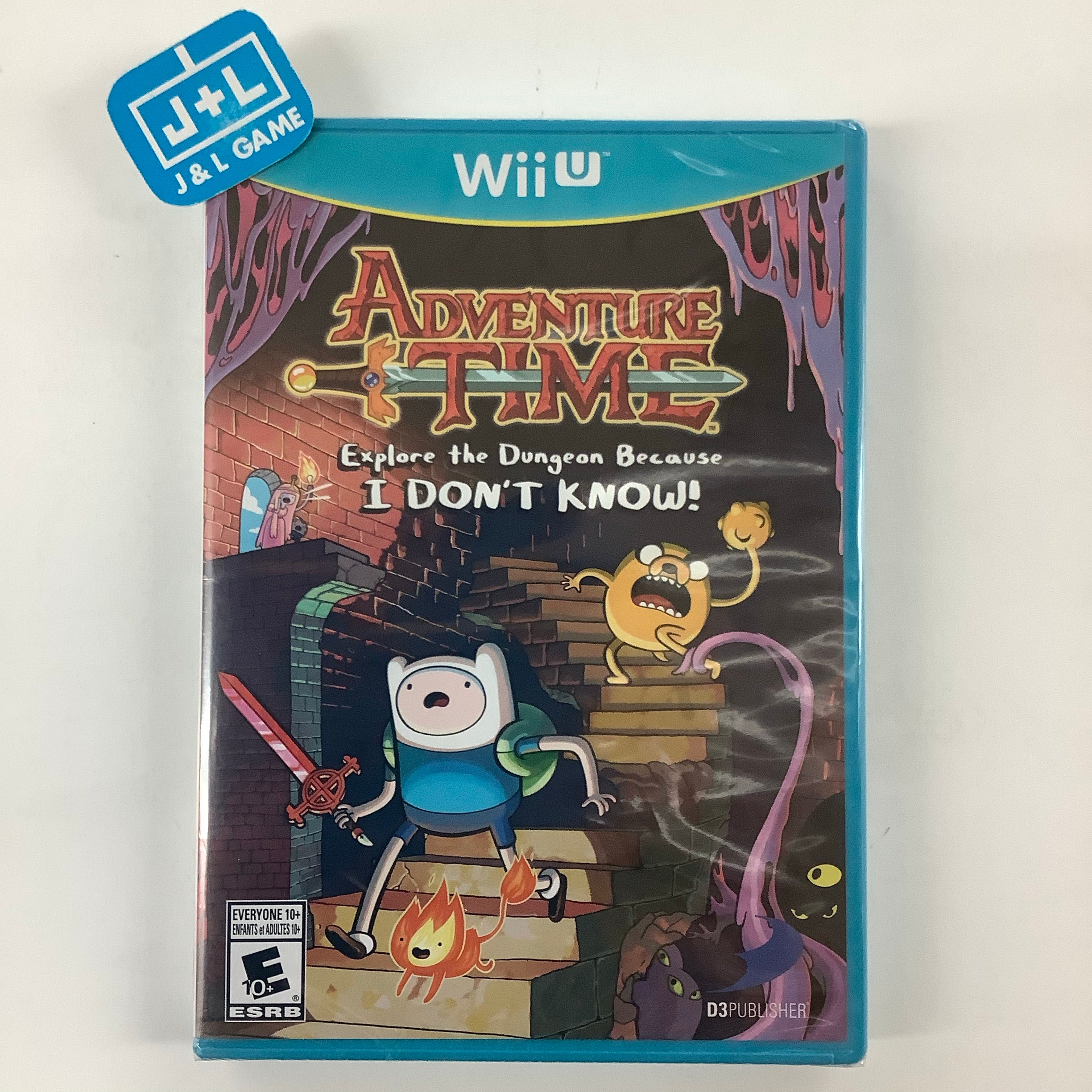 Adventure Time: Explore the Dungeon Because I DON'T KNOW! - Nintendo Wii U Video Games D3Publisher   