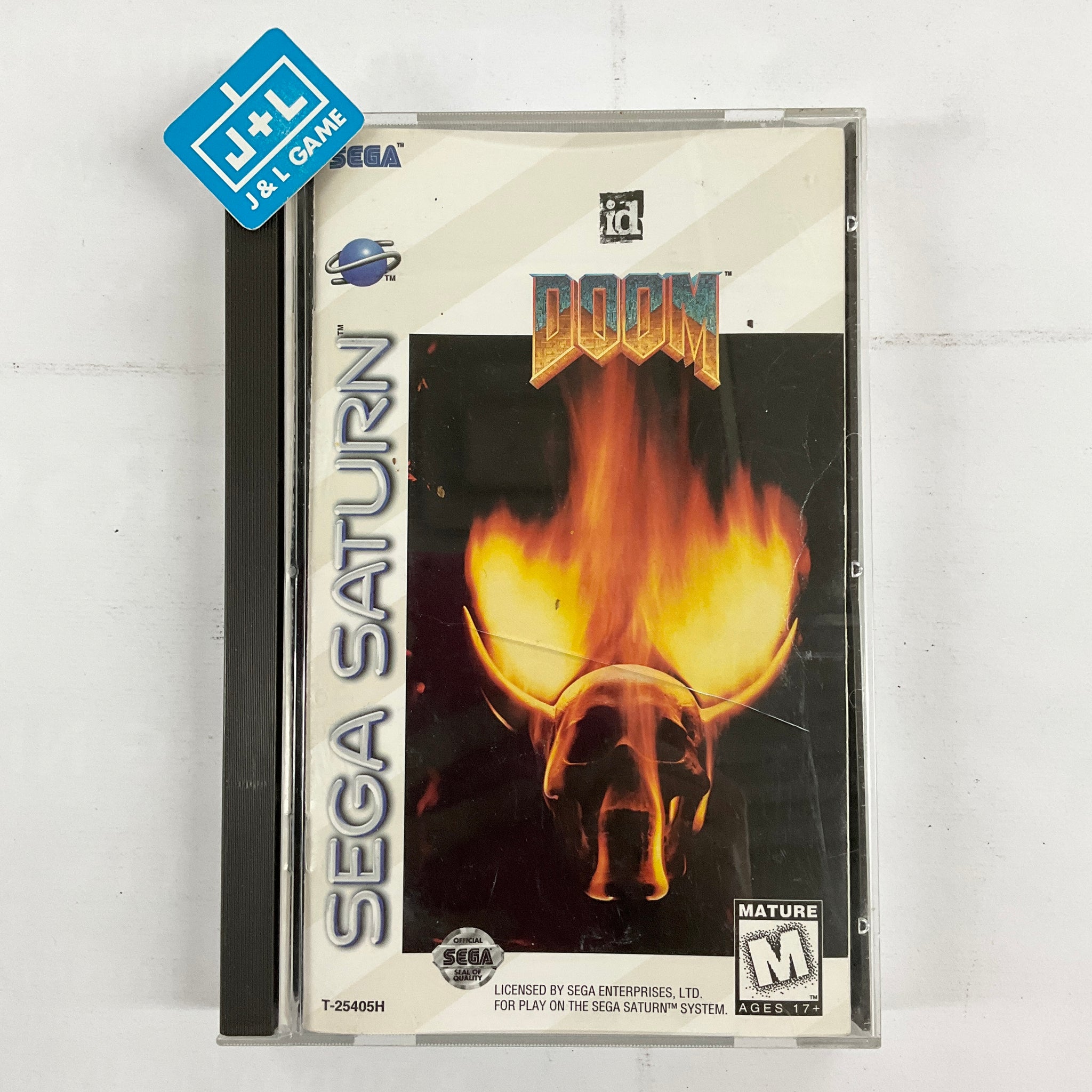 DOOM - (SS) SEGA Saturn [Pre-Owned] Video Games GT Interactive   