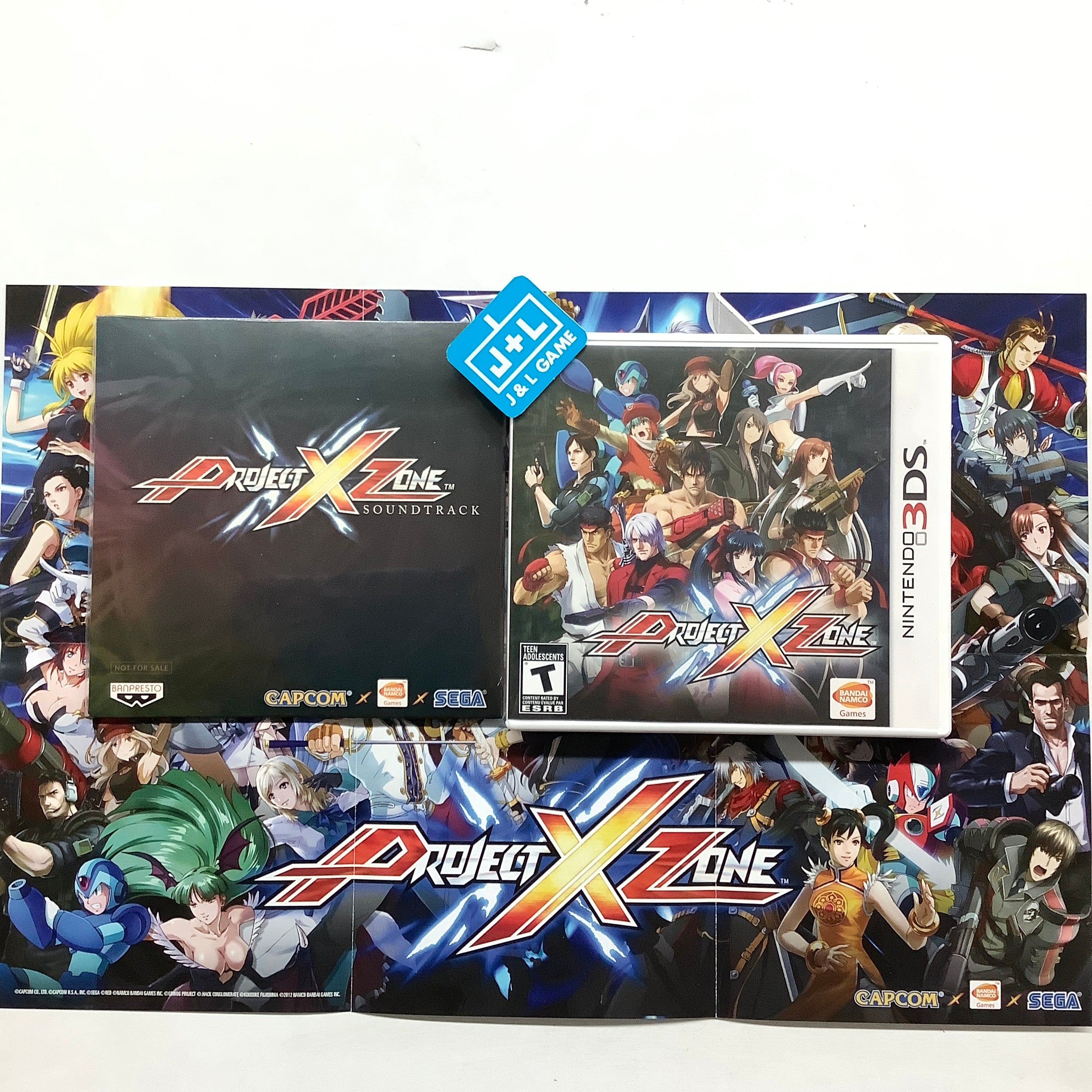 Project X Zone (Limited Edition) - Nintendo 3DS [Pre-Owned] Video Games Namco Bandai Games   