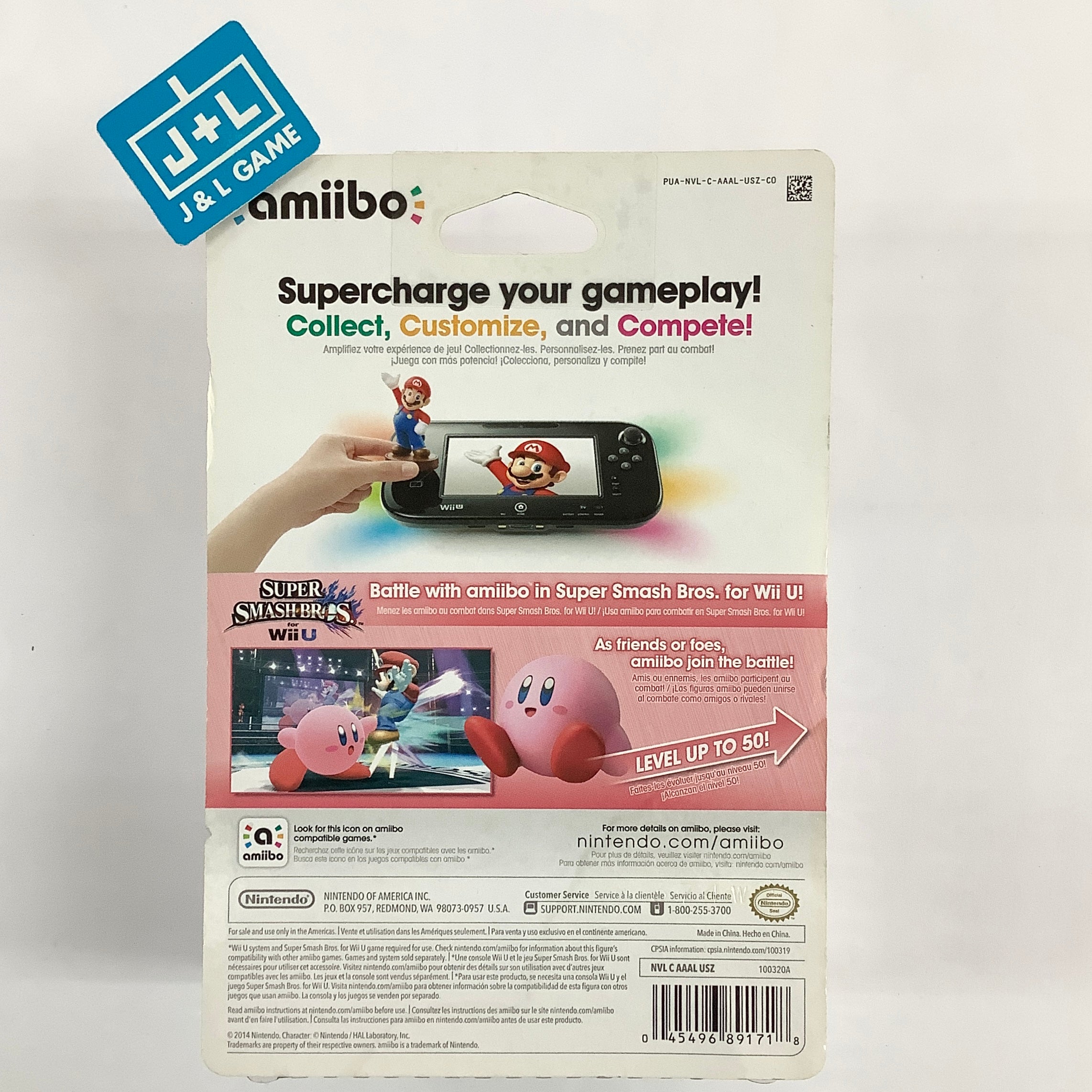 Kirby (Super Smash Bros. series) - Nintendo WiiU Amiibo Amiibo Nintendo   