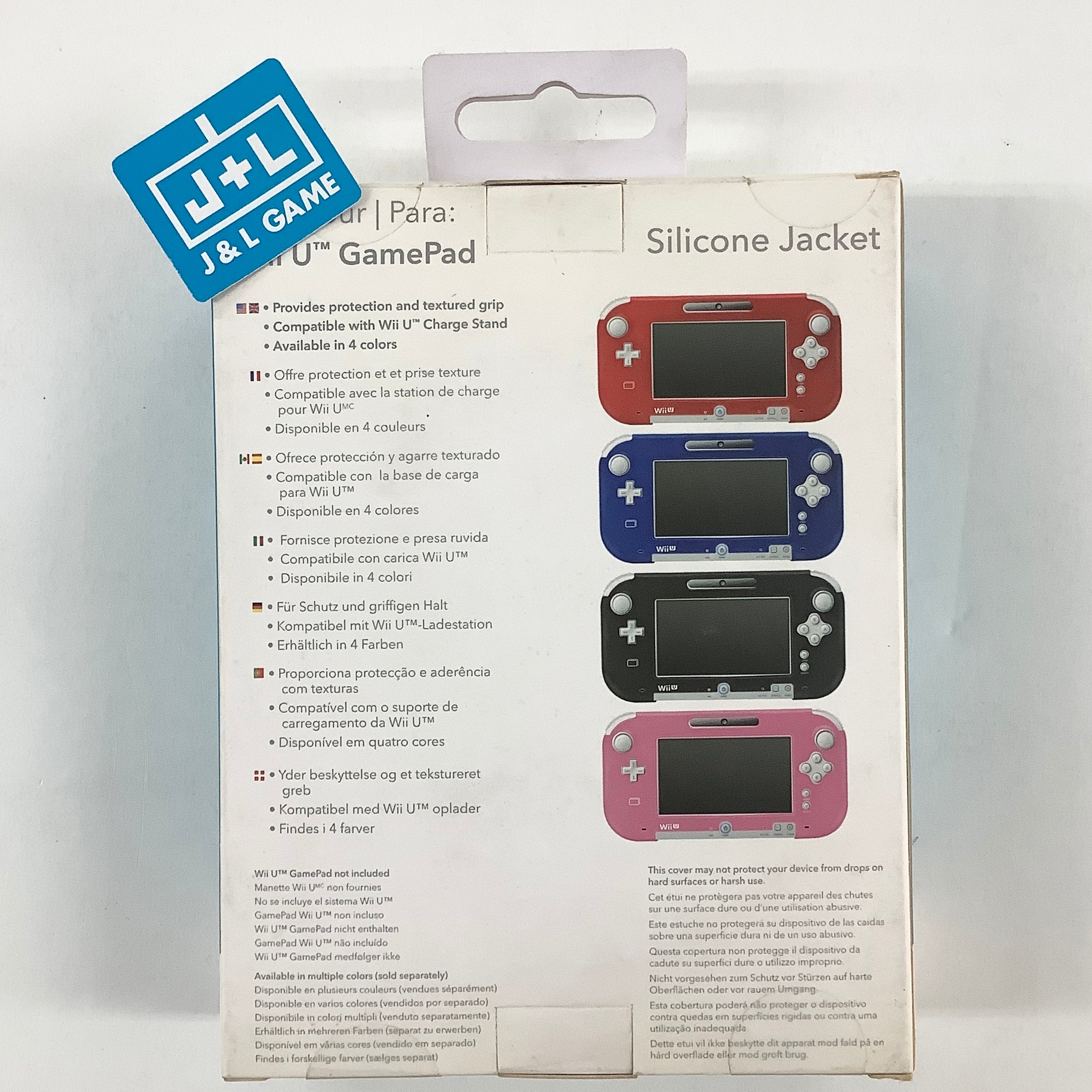PDP Wii U Gamepad Silicone Jacket (Pink) - Nintendo Wii U Video Games Performance Designed Products   
