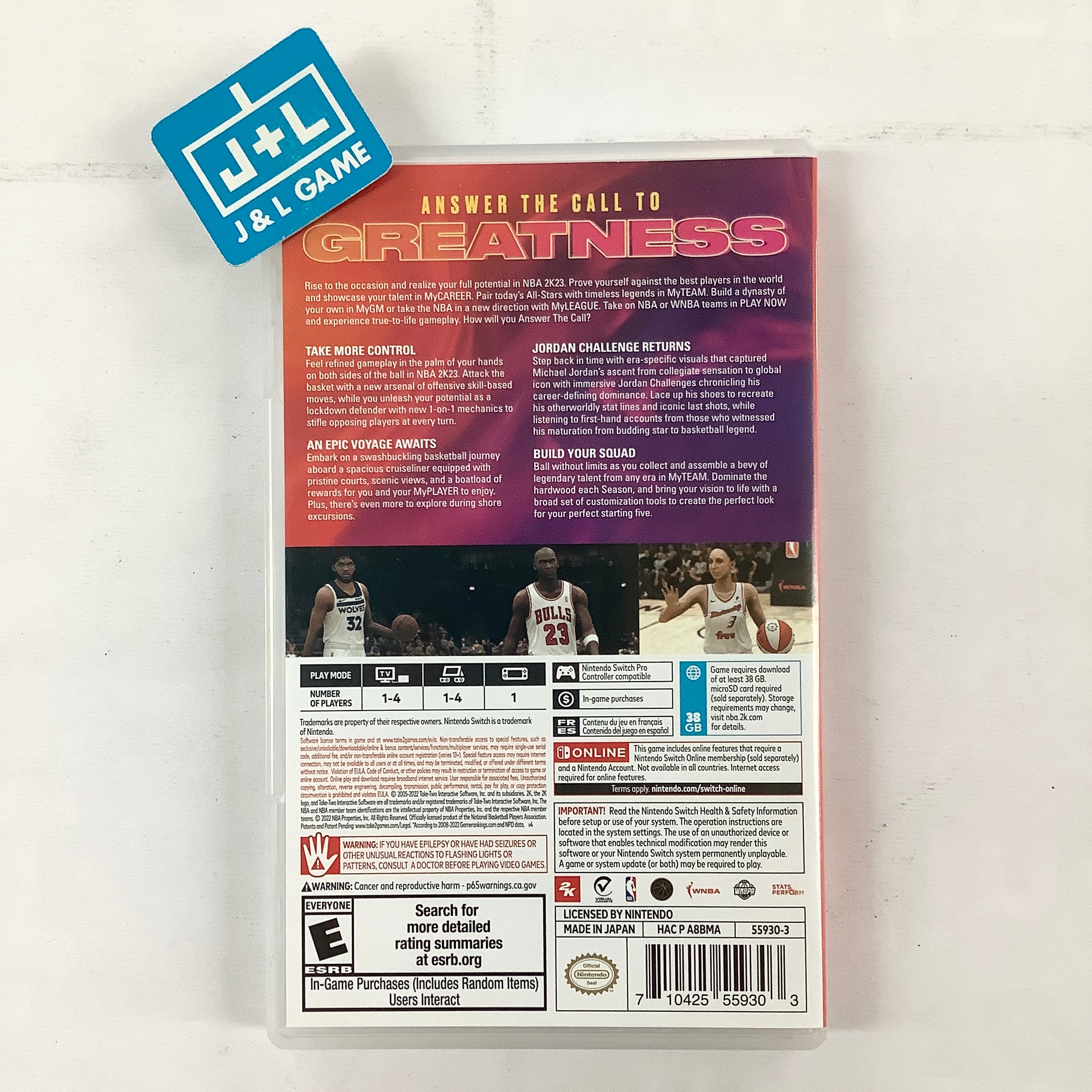 NBA 2K23 - (NSW) Nintendo Switch [UNBOXING] Video Games 2K   