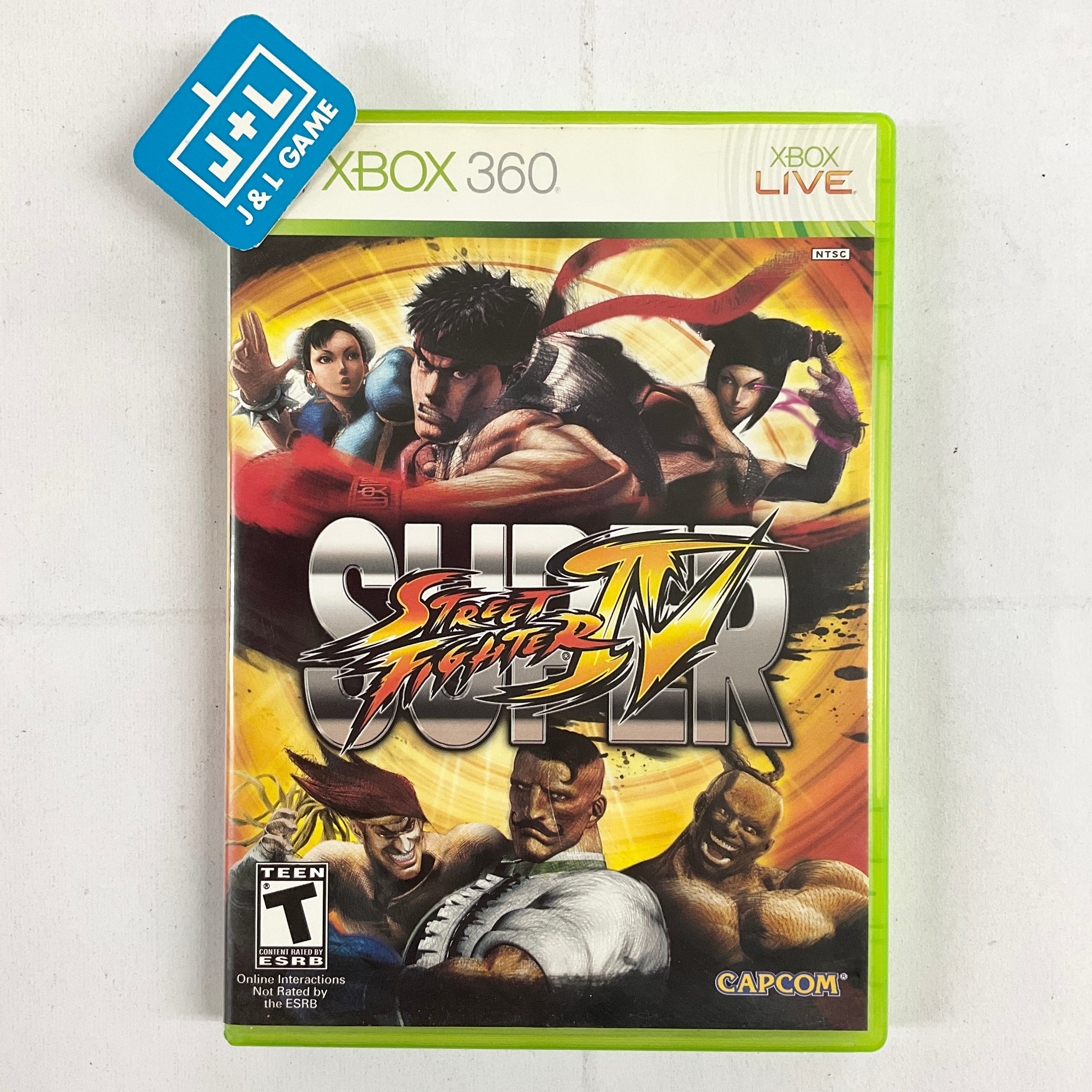 Super Street Fighter IV - Xbox 360 [Pre-Owned] Video Games Capcom   