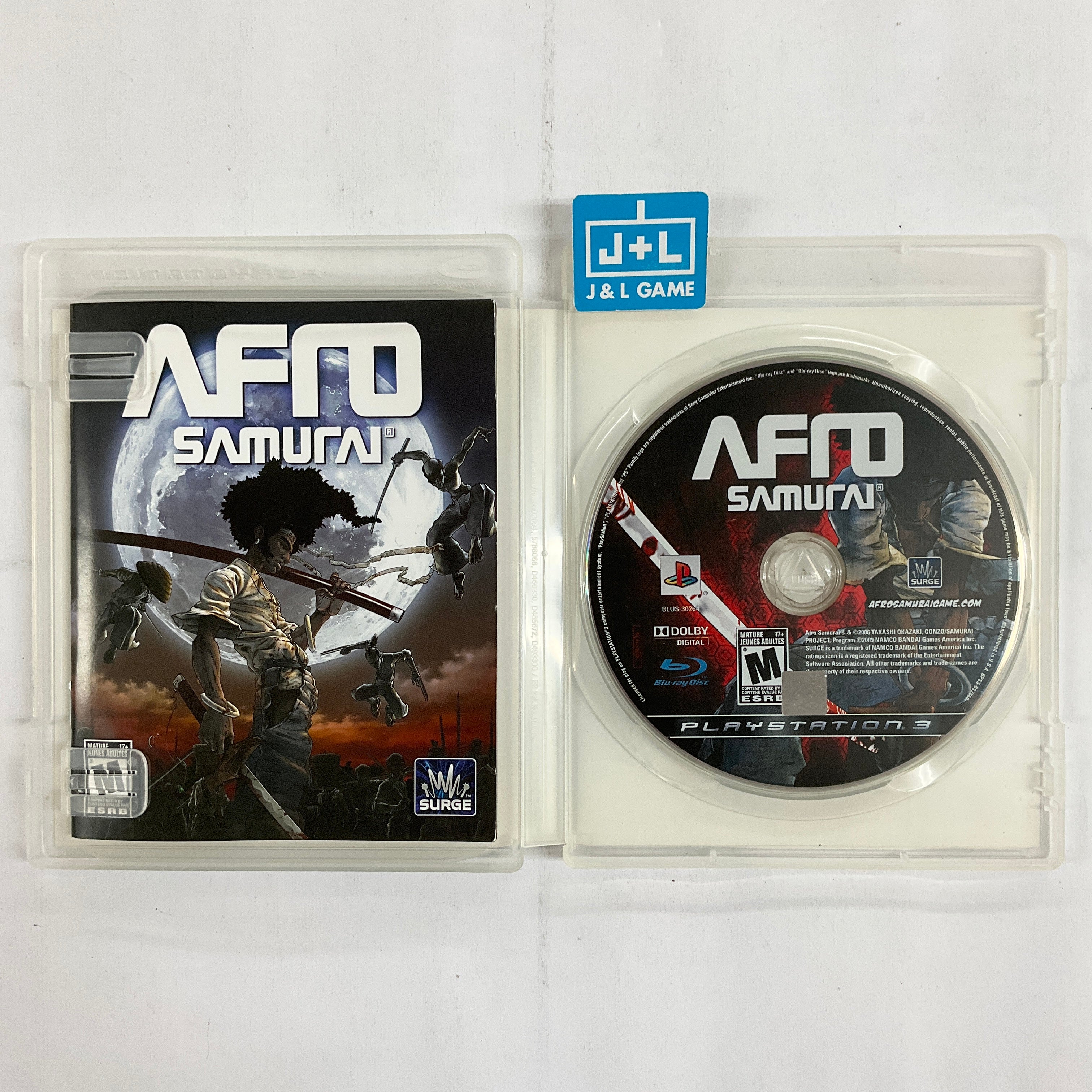 Afro Samurai - (PS3) PlayStation 3 [Pre-Owned] Video Games Namco Bandai Games   