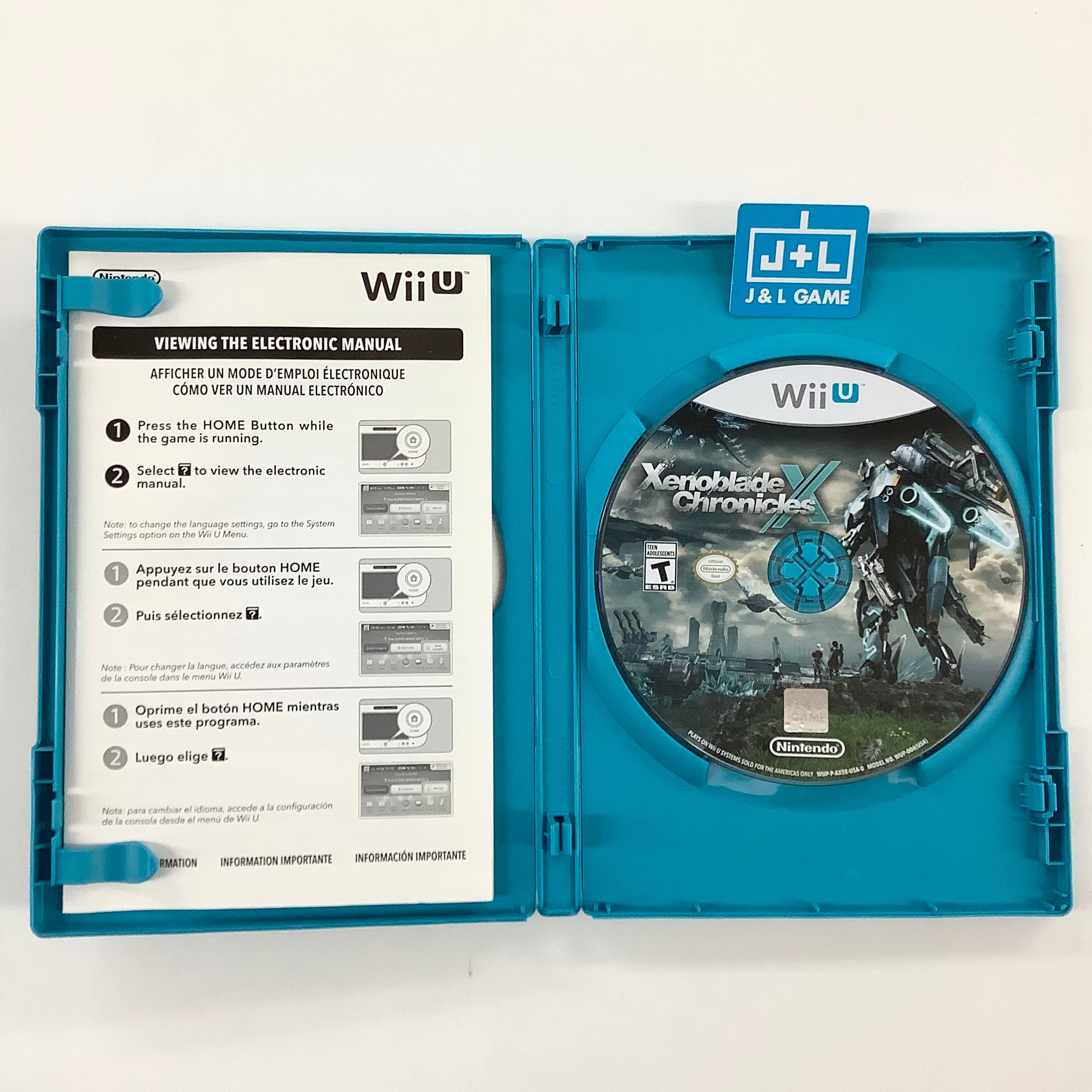 Xenoblade Chronicles X - Nintendo Wii U [Pre-Owned] Video Games Nintendo   