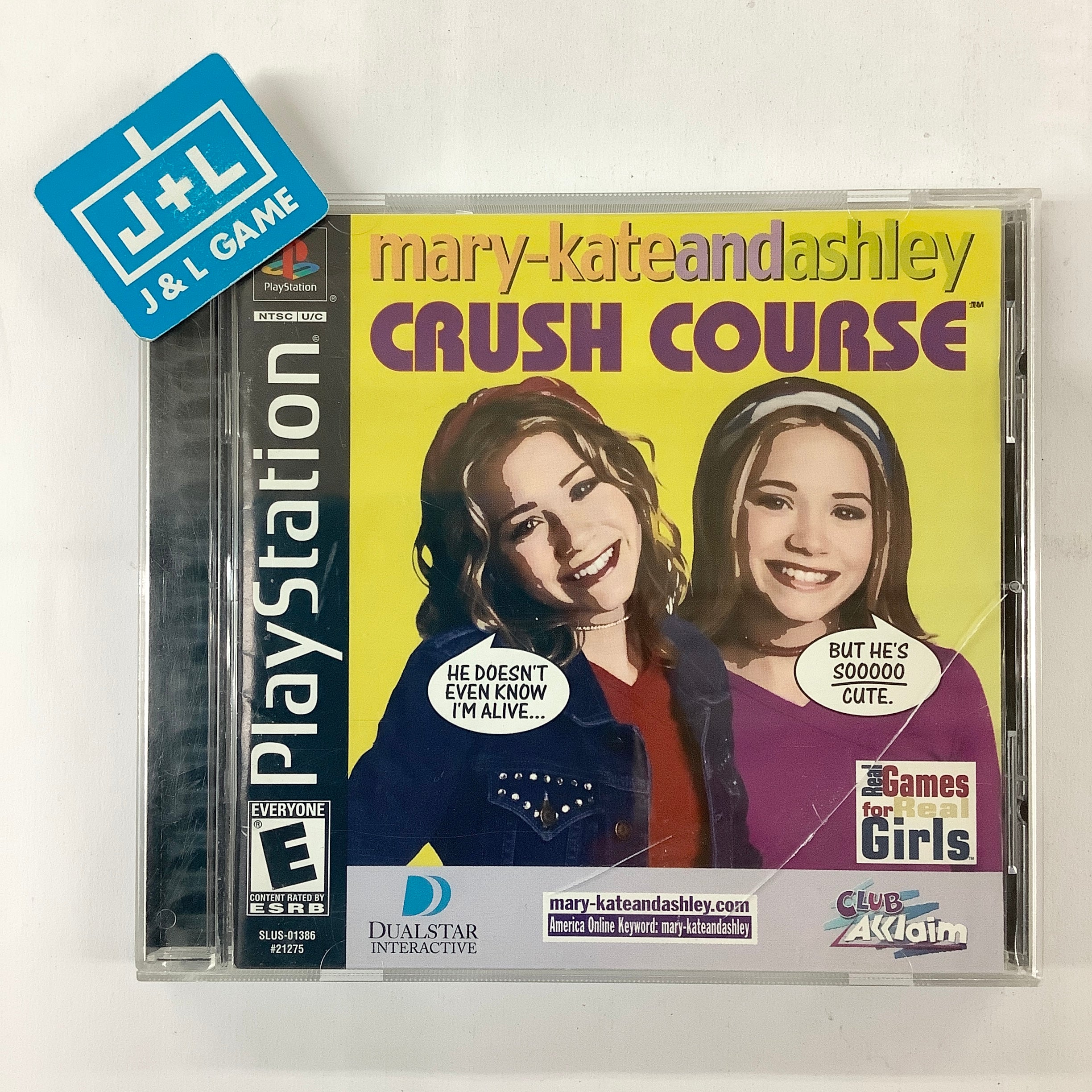 Mary-Kate and Ashley: Crush Course - (PS1) PlayStation 1 [Pre-Owned] Video Games Acclaim   