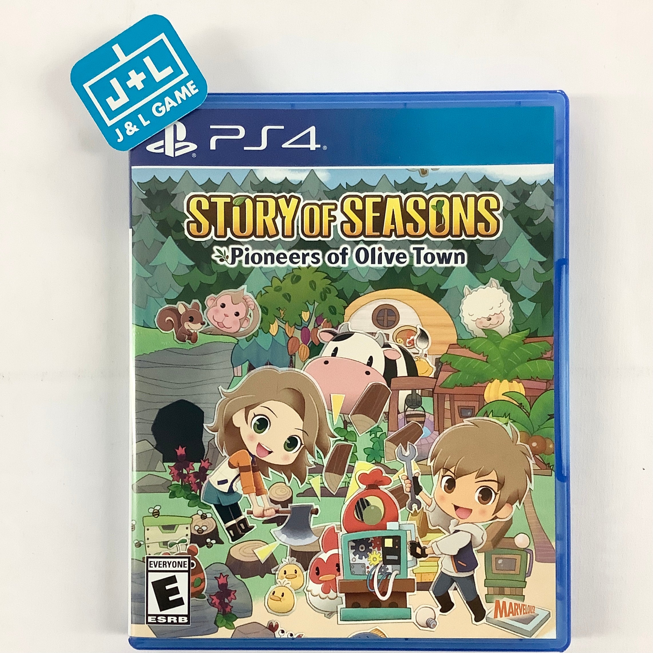 Story of Seasons: Pioneers of Olive Town - (PS4) PlayStation 4 [UNBOXING] Video Games Xseed   