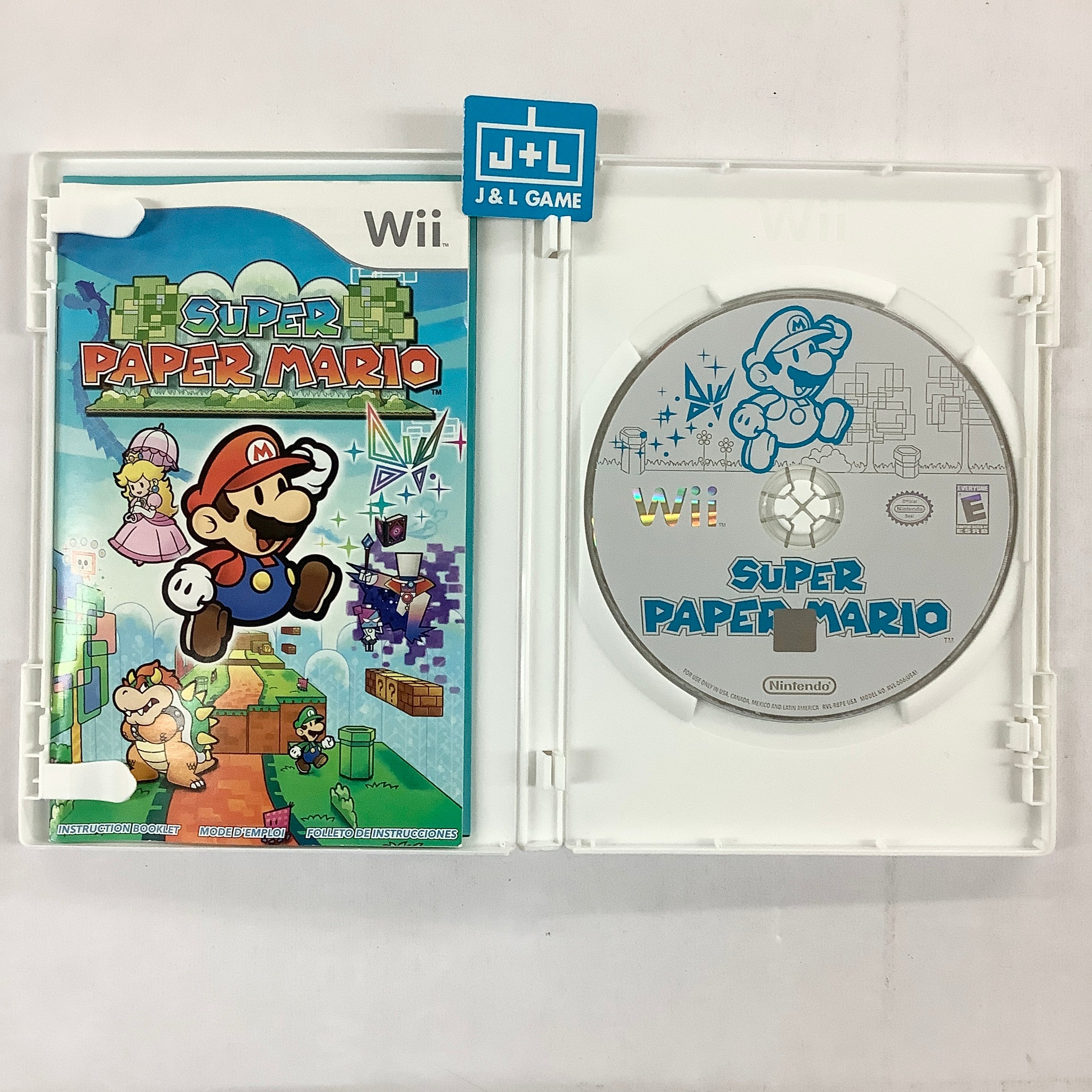 Super Paper Mario - Nintendo Wii [Pre-Owned] Video Games Nintendo   