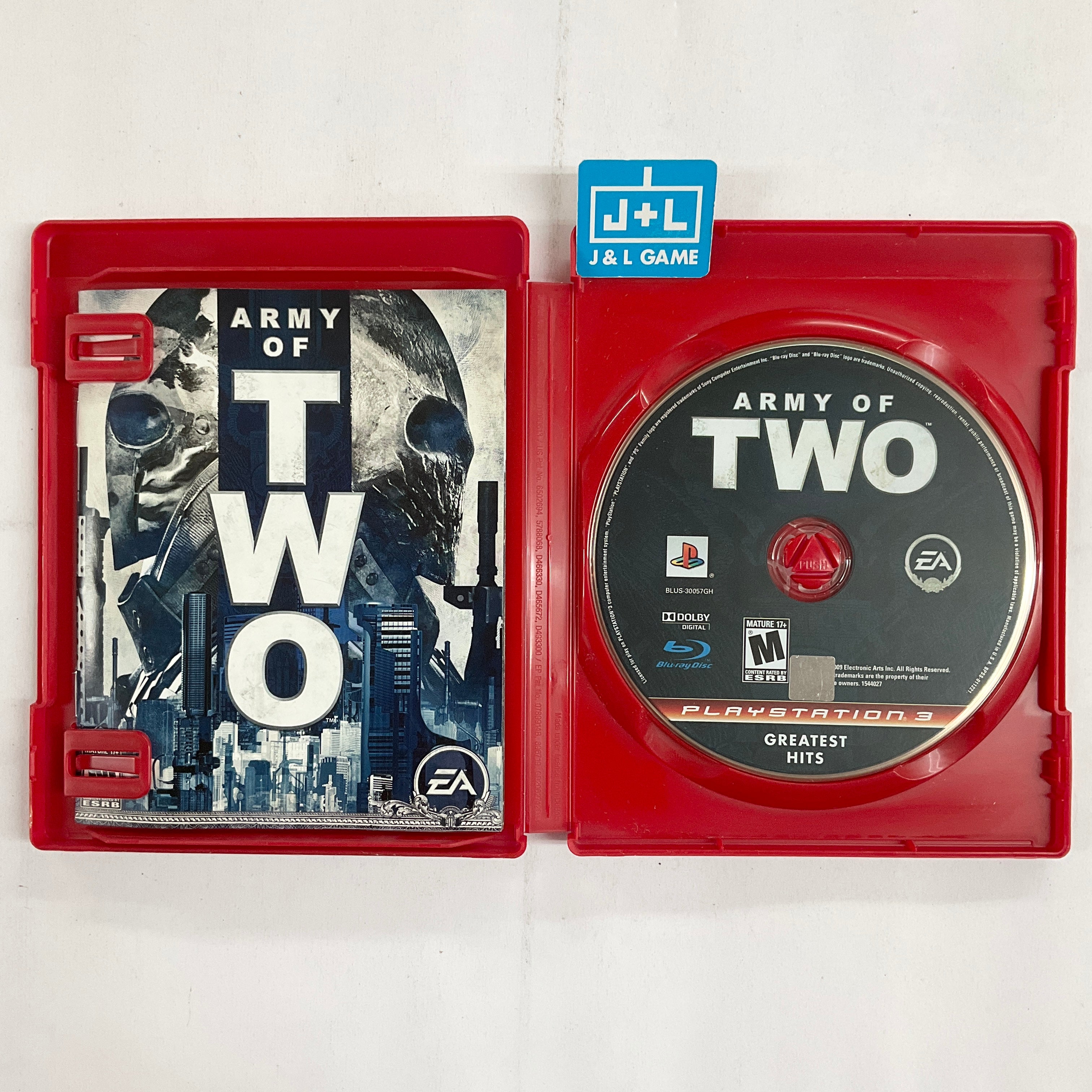 Army of Two (Greatest Hits) - (PS3) PlayStation 3 [Pre-Owned] Video Games EA Games   