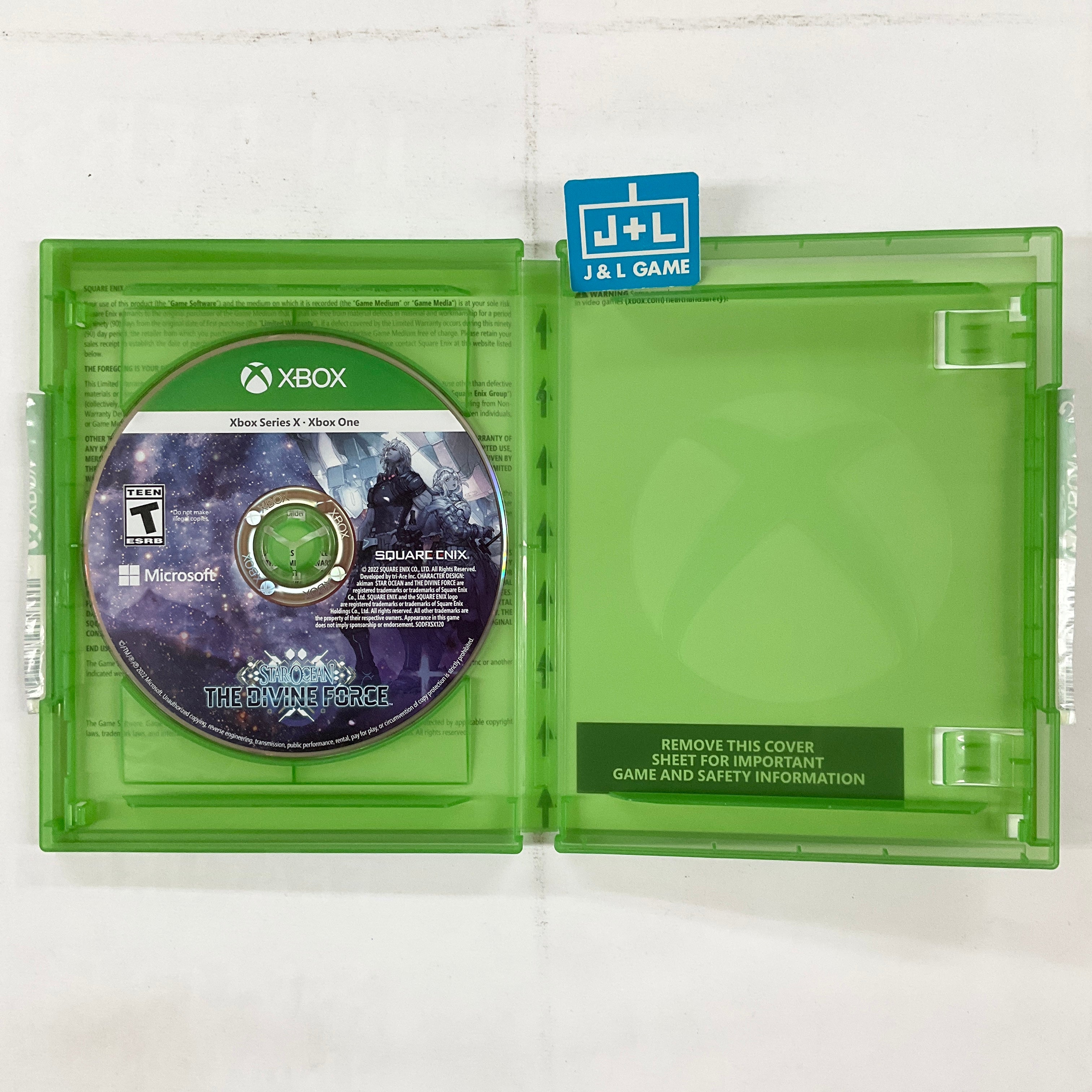 Star Ocean: The Divine Force - (XSX) Xbox Series X [UNBOXING] Video Games Square Enix   