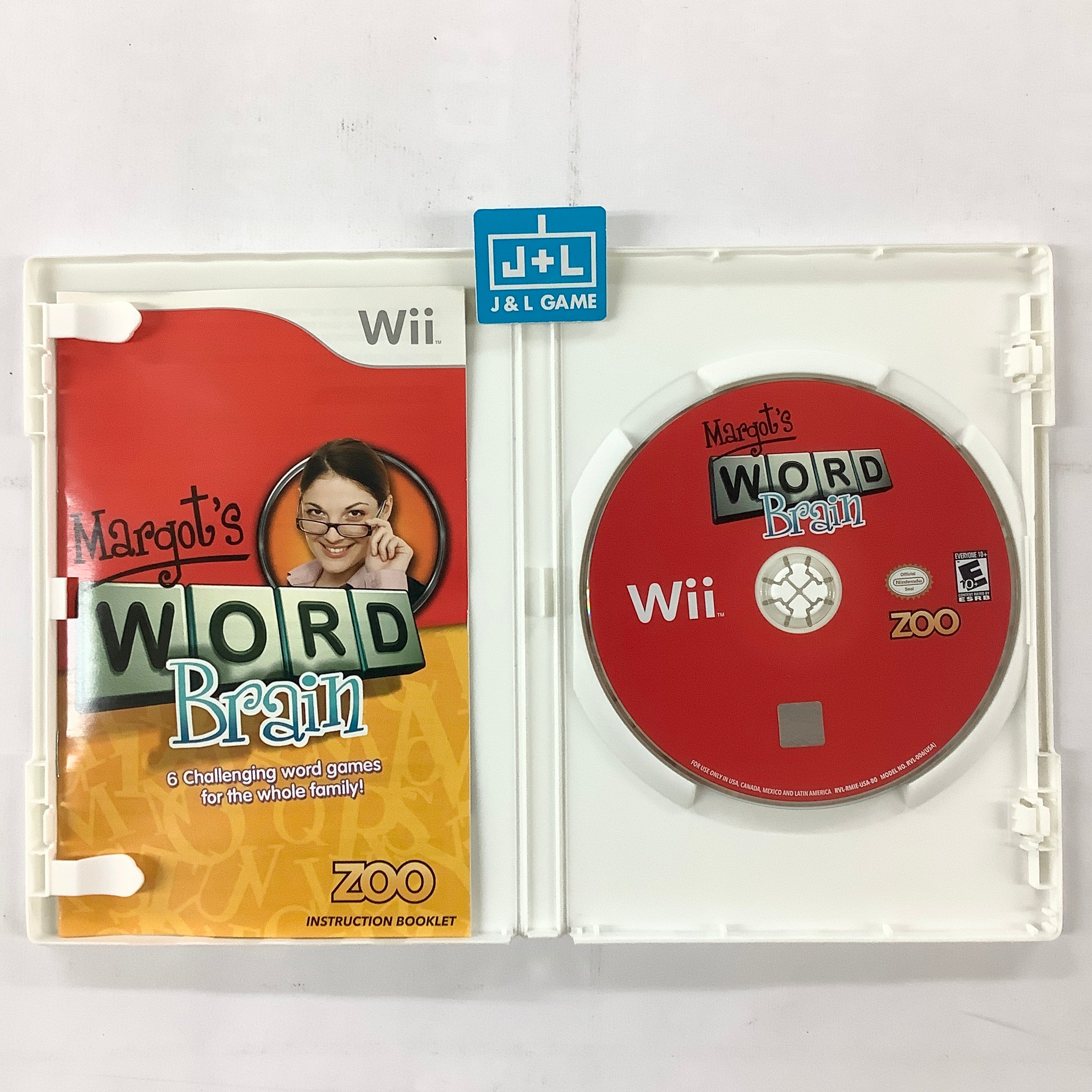 Margot's Word Brain - Nintendo Wii [Pre-Owned] Video Games Zoo Games   