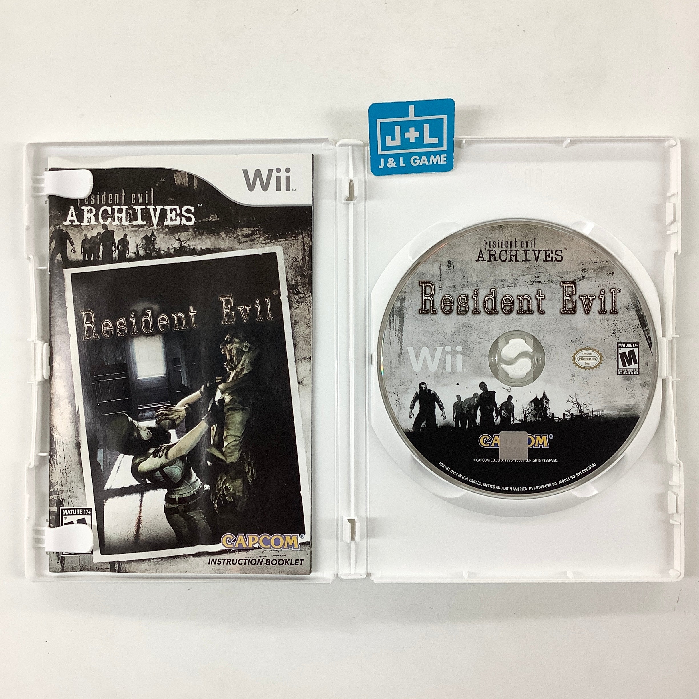 Resident Evil Archives: Resident Evil - Nintendo Wii [Pre-Owned] Video Games Capcom   