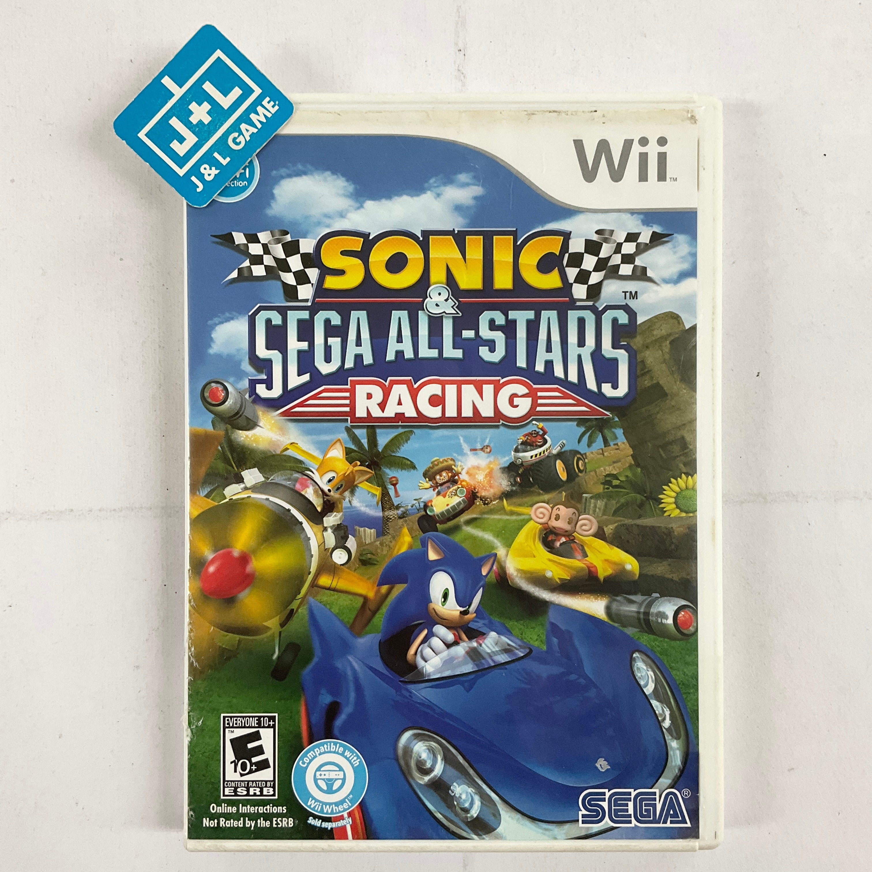Sonic & Sega All-Stars Racing - Nintendo Wii [Pre-Owned] Video Games Sega   