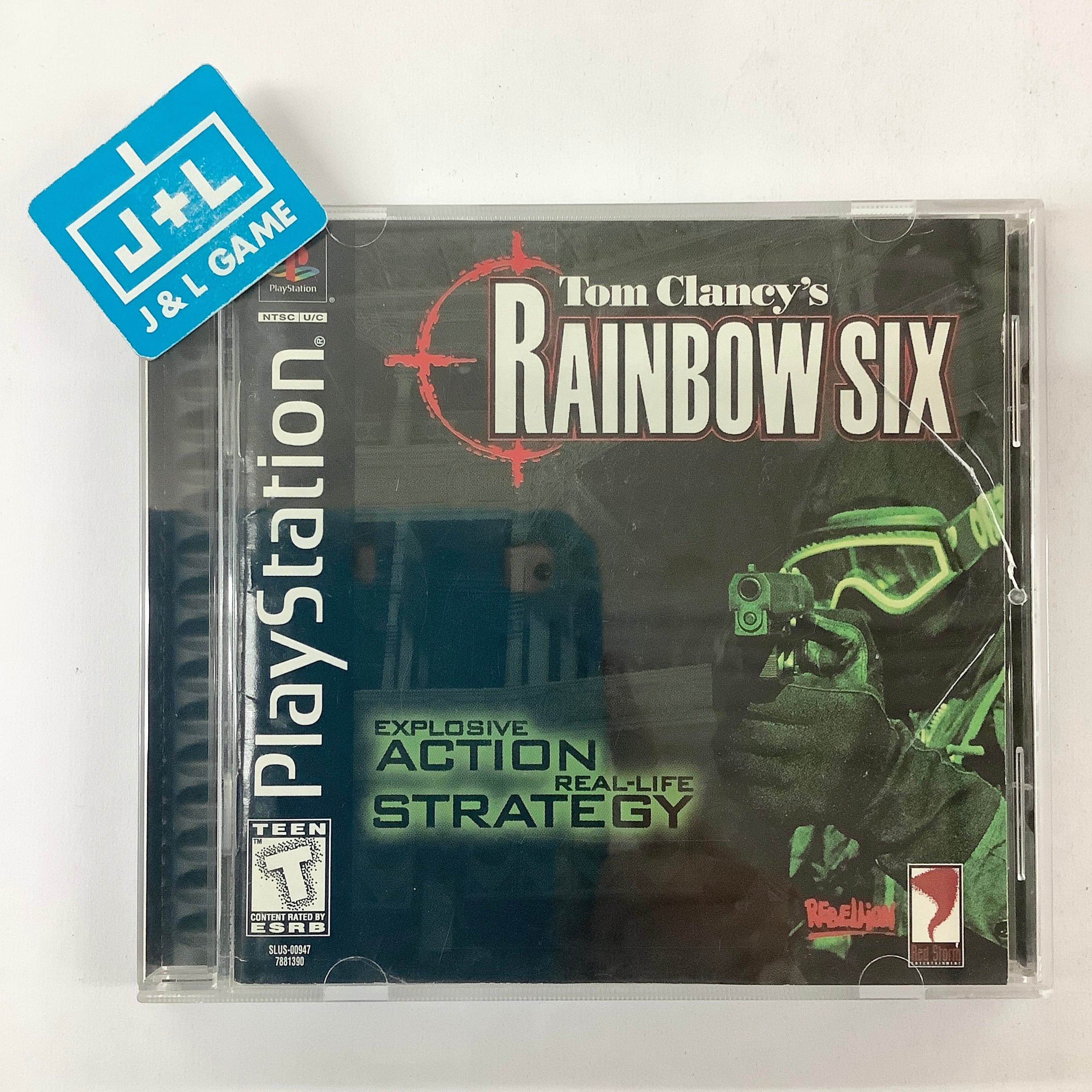 Tom Clancy's Rainbow Six - (PS1) PlayStation 1 [Pre-Owned] Video Games Red Storm Entertainment   
