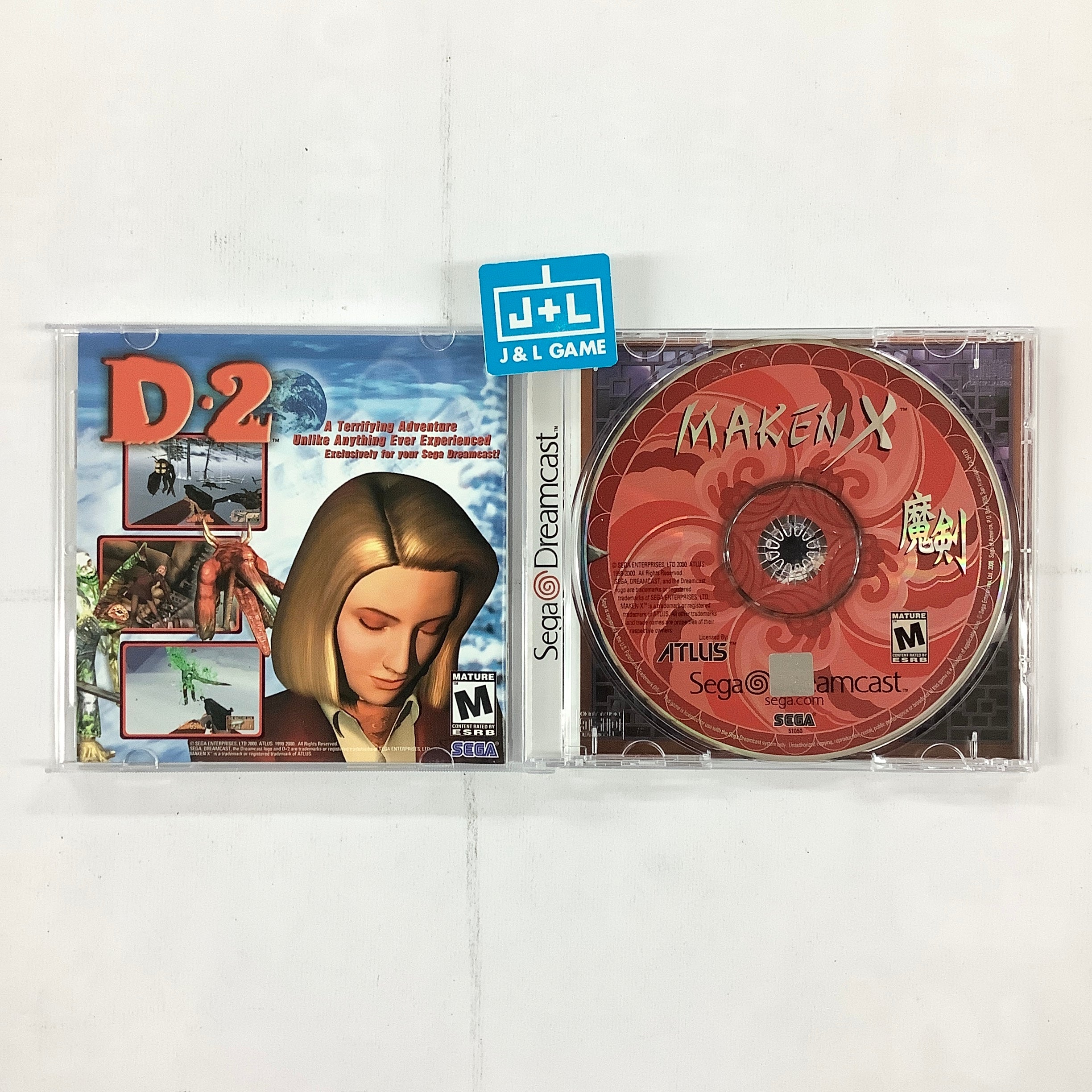 Maken X - (DC) SEGA Dreamcast [Pre-Owned] Video Games Sega   