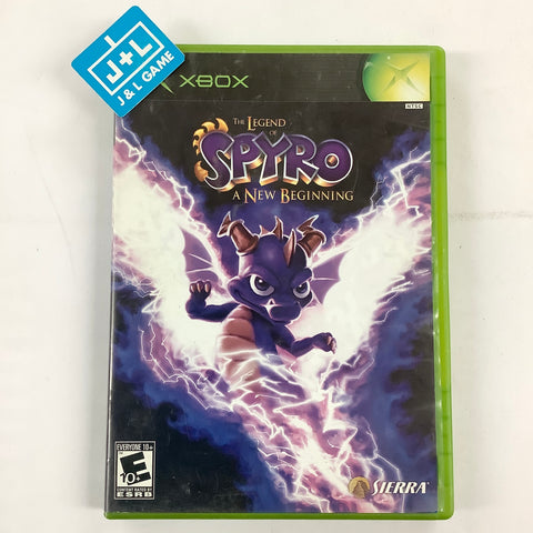 The Legend of Spyro: A New Beginning - (XB) Xbox [Pre-Owned] Video Games Sierra Entertainment   