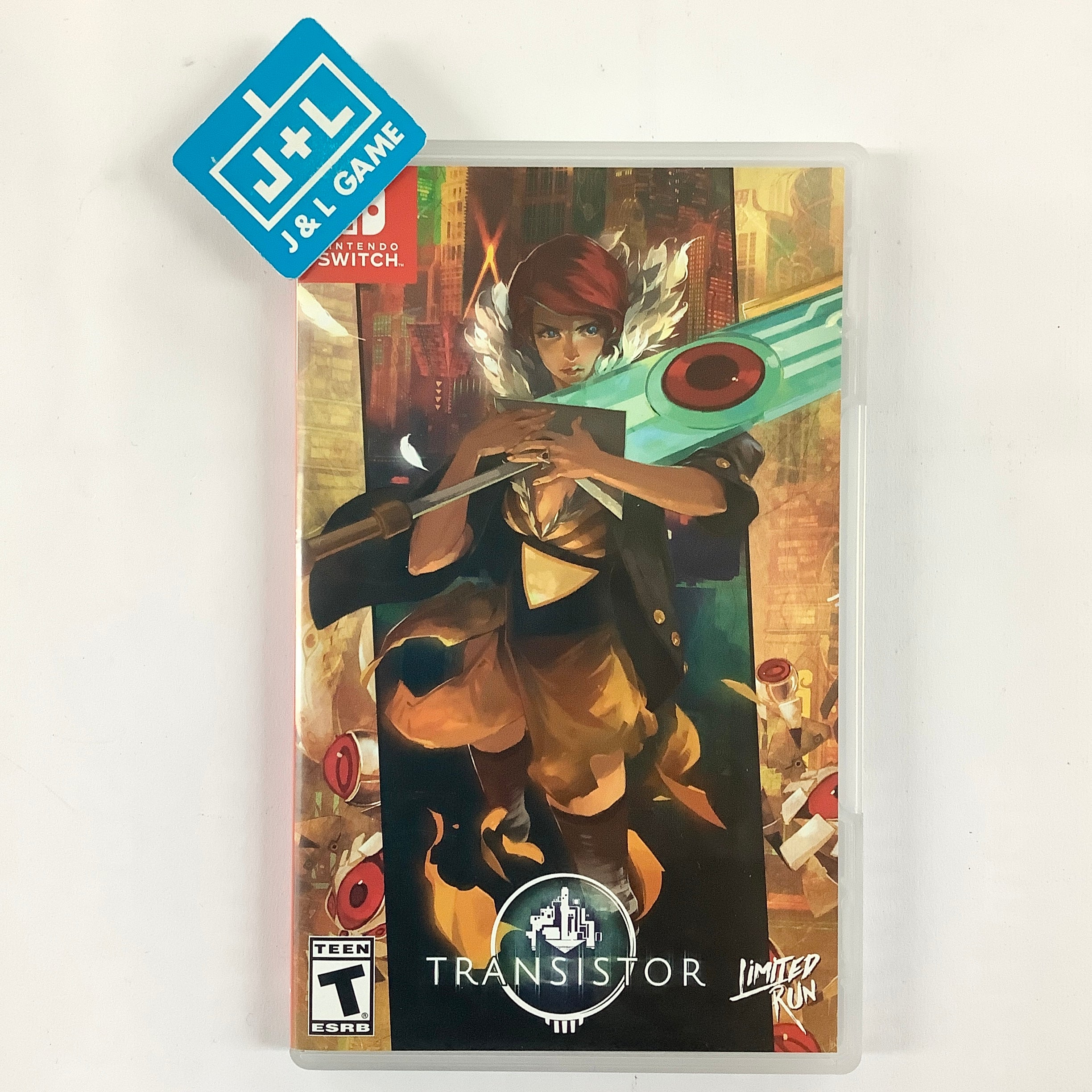 Transistor (Limited Run #039) - (NSW) Nintendo Switch [Pre-Owned] Video Games Limited Run   