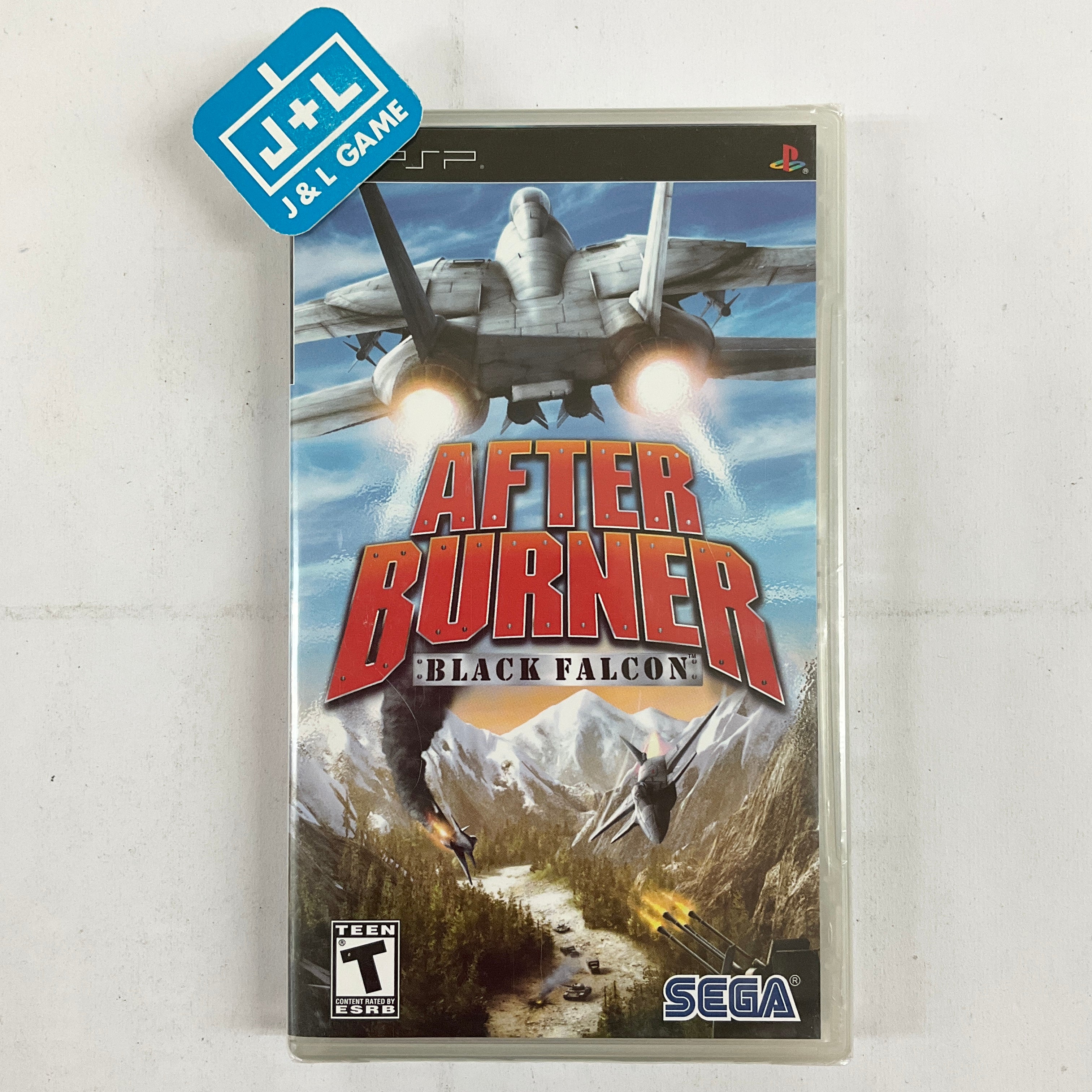 After Burner: Black Falcon - Sony PSP Video Games Sega   