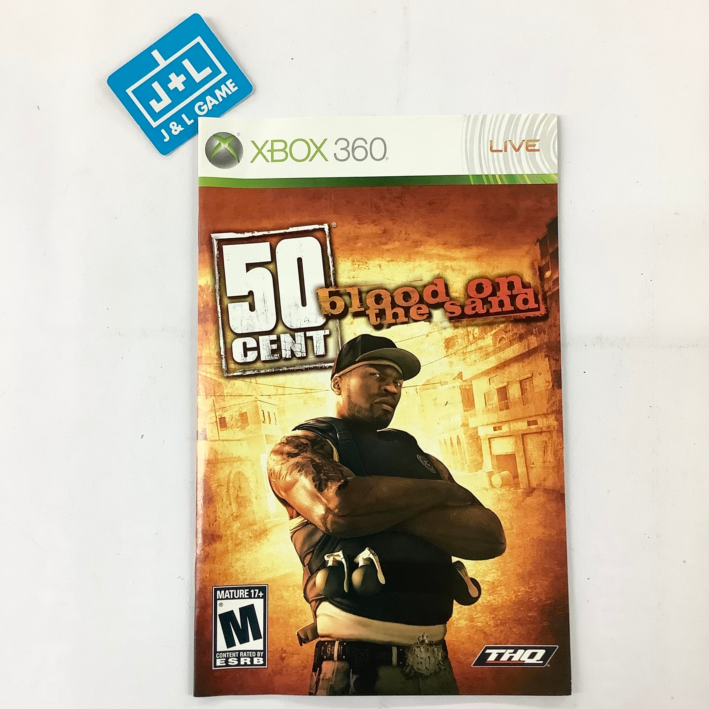 50 Cent: Blood on the Sand - Xbox 360 [Pre-Owned] Video Games THQ   