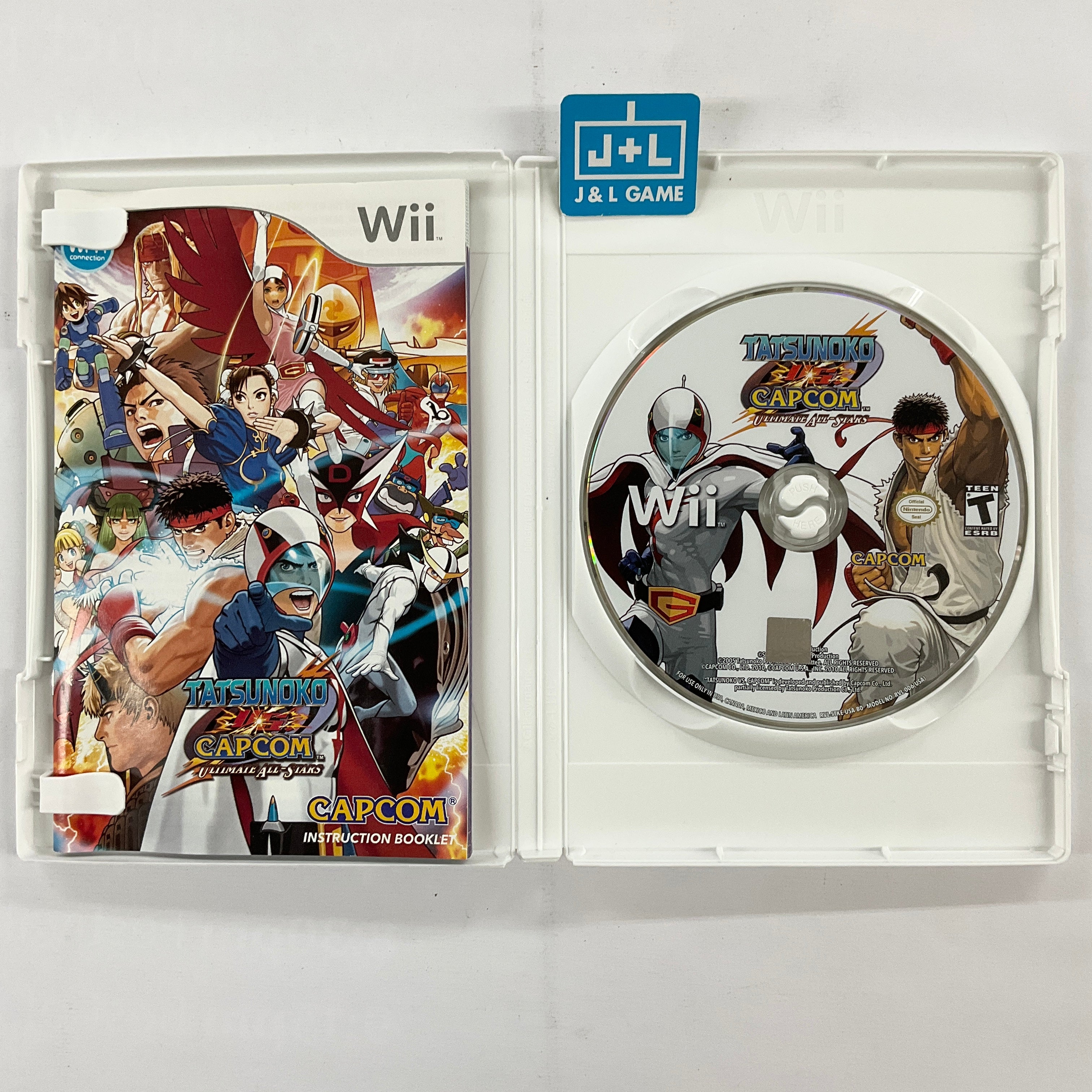 Tatsunoko vs. Capcom: Ultimate All-Stars - Nintendo Wii [Pre-Owned] Video Games Capcom   