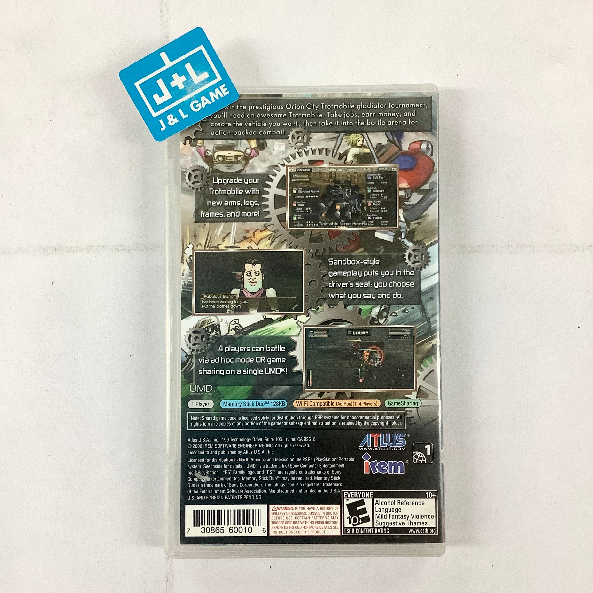 Steambot Chronicles: Battle Tournament - Sony PSP [Pre-Owned] Video Games Atlus   