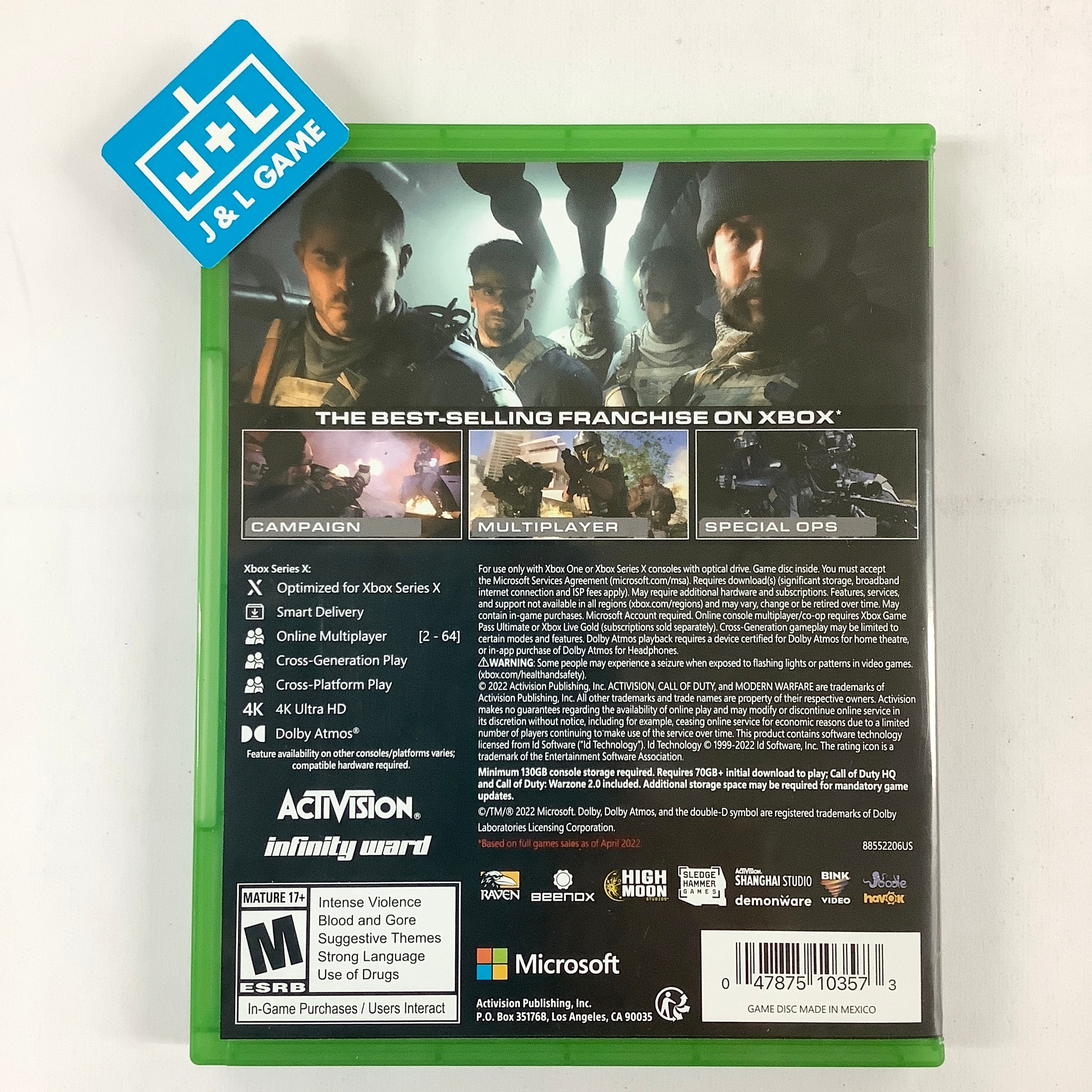 Call of Duty: Modern Warfare II - (XSX) Xbox Series X [Pre-Owned] Video Games ACTIVISION   