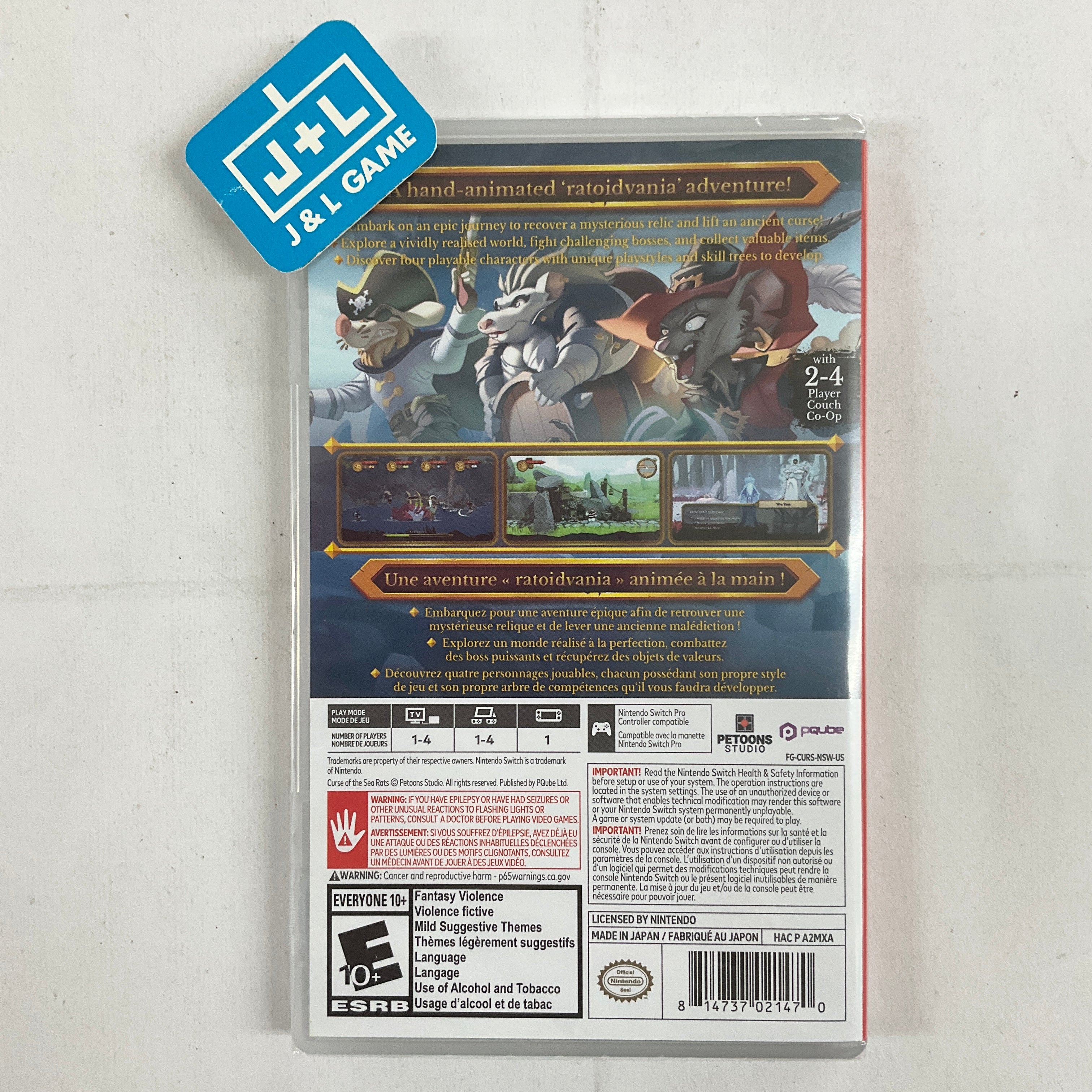 Curse of the Sea Rats - (NSW) Nintendo Switch Video Games PQube   