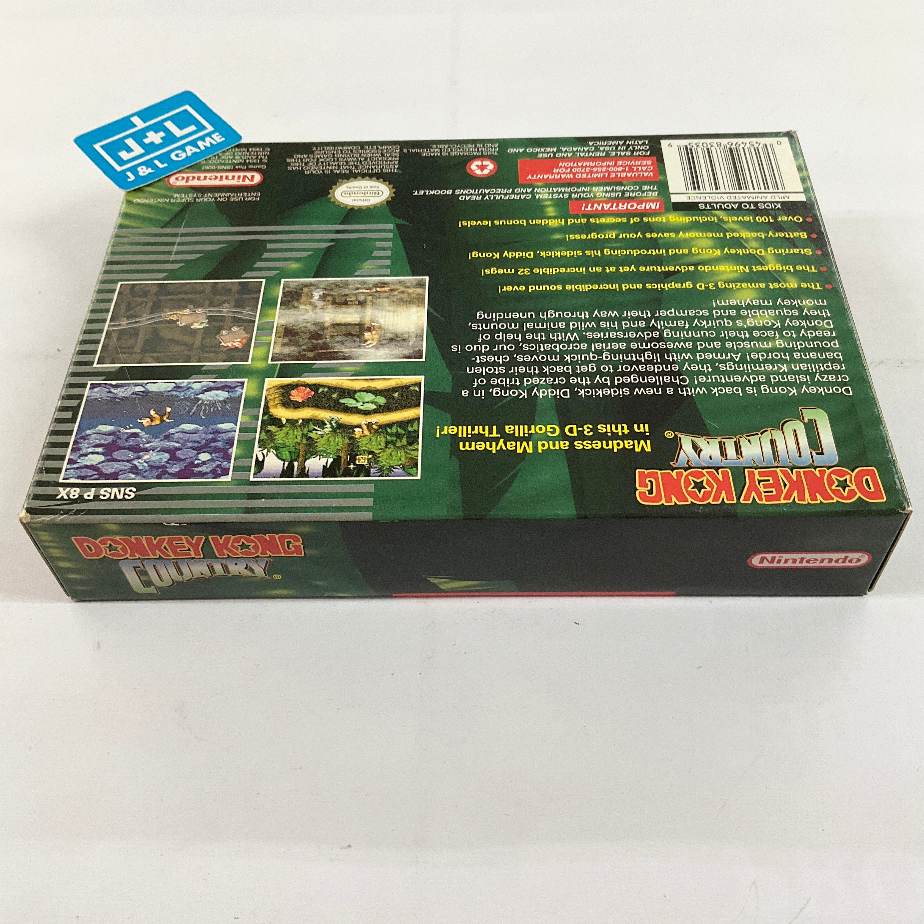 Donkey Kong Country - (SNES) Super Nintendo [Pre-Owned] Video Games Nintendo   