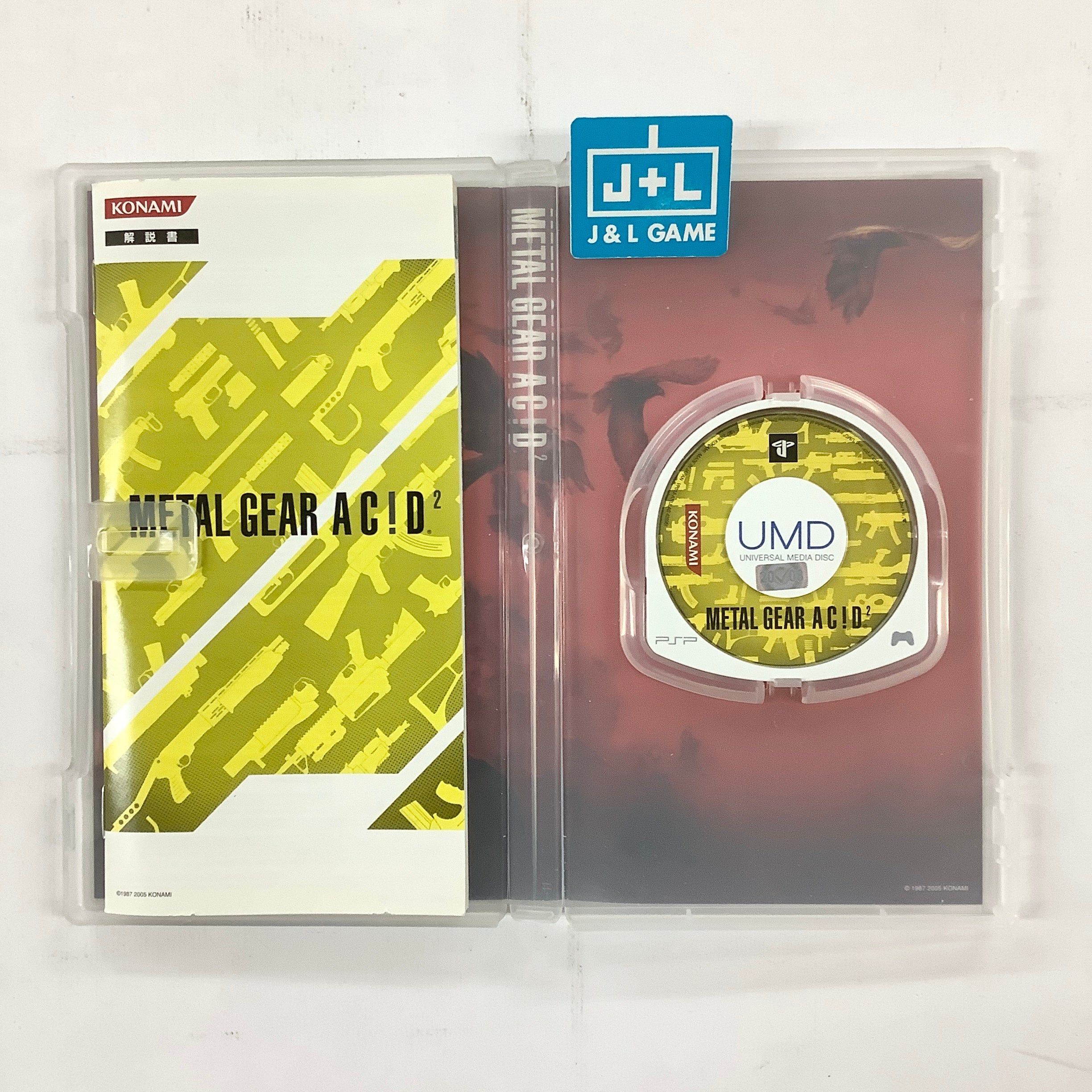Metal Gear Acid 2 (Japanese Sub) - Sony PSP [Pre-Owned] (Asia Import) Video Games Konami   